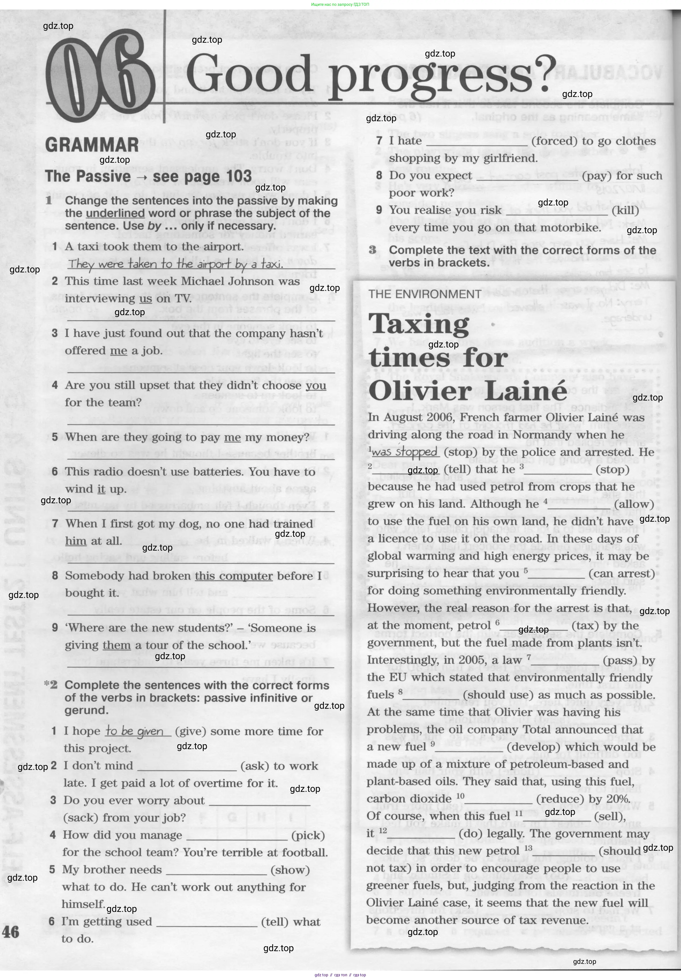 ГДЗ Английский язык (english), 11 класс Рабочая тетрадь (workbook), авторы: Вербицкая Мария Валерьевна (Verbitskaya Maria), Фрикер Род (Fricker Rod), Миндрул Ольга Сергеевна (Mindrul Olga), издательство Просвещение, Москва, 2016, страница 46