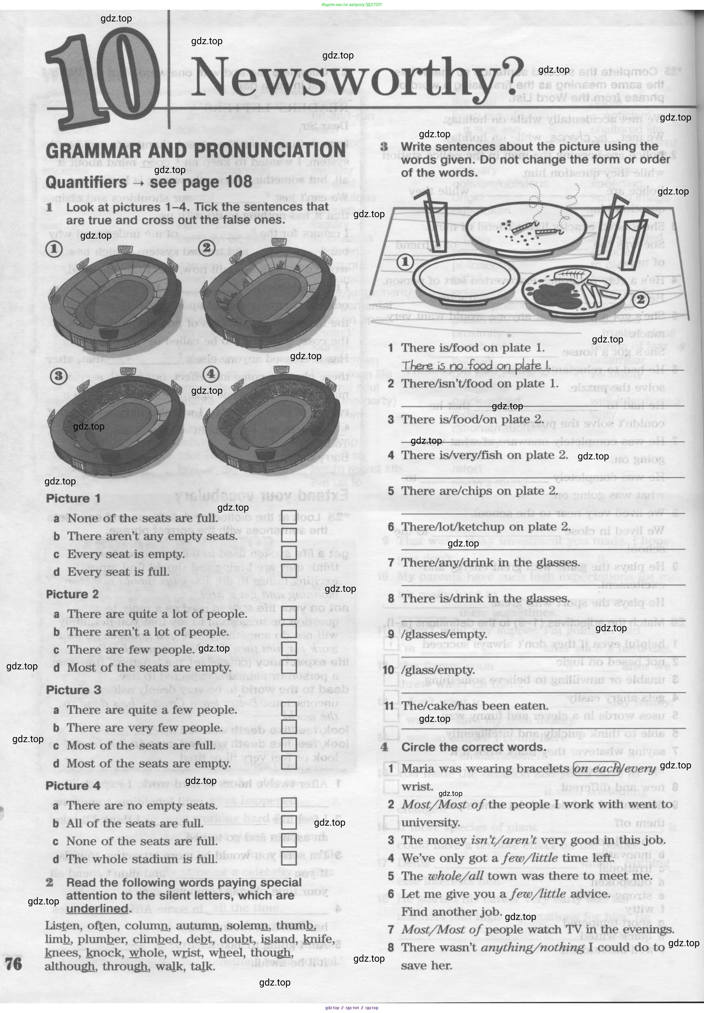 Английский язык (english), 11 класс Рабочая тетрадь (workbook), авторы: Вербицкая Мария Валерьевна (Verbitskaya Maria), Фрикер Род (Fricker Rod), Миндрул Ольга Сергеевна (Mindrul Olga), издательство Просвещение, Москва, 2016, страница 76