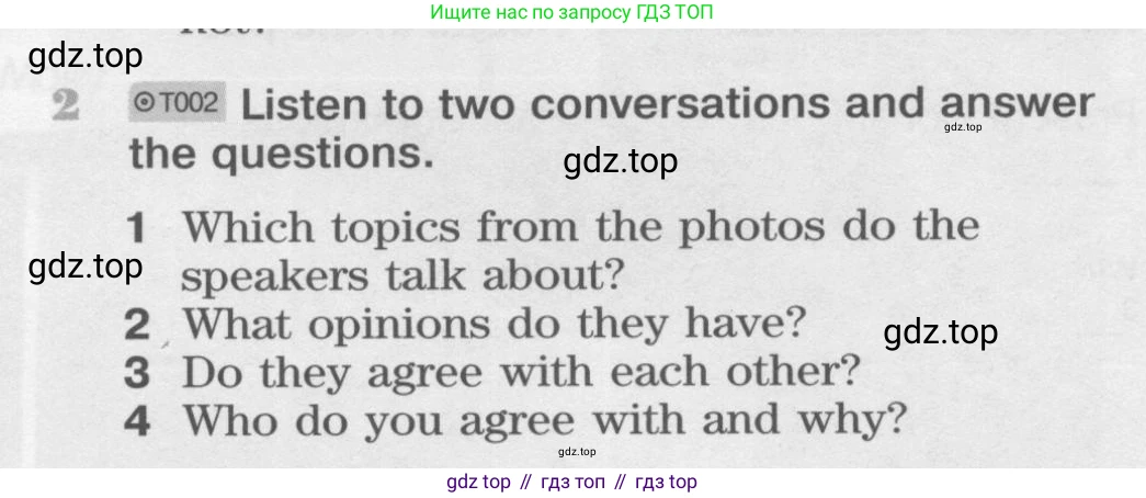 Английский язык (english), 11 класс Учебник (Student's book), авторы: Вербицкая Мария Валерьевна (Verbitskaya Maria), Каминс Карр Джейн (Comyns Carr Jane), Парсонс Дженнифер (Parsons Jennifer), Миндрул Ольга Сергеевна (Mindrul Olga), издательство Просвещение, Москва, 2015, голубого цвета, страница 8, номер 2, Условие