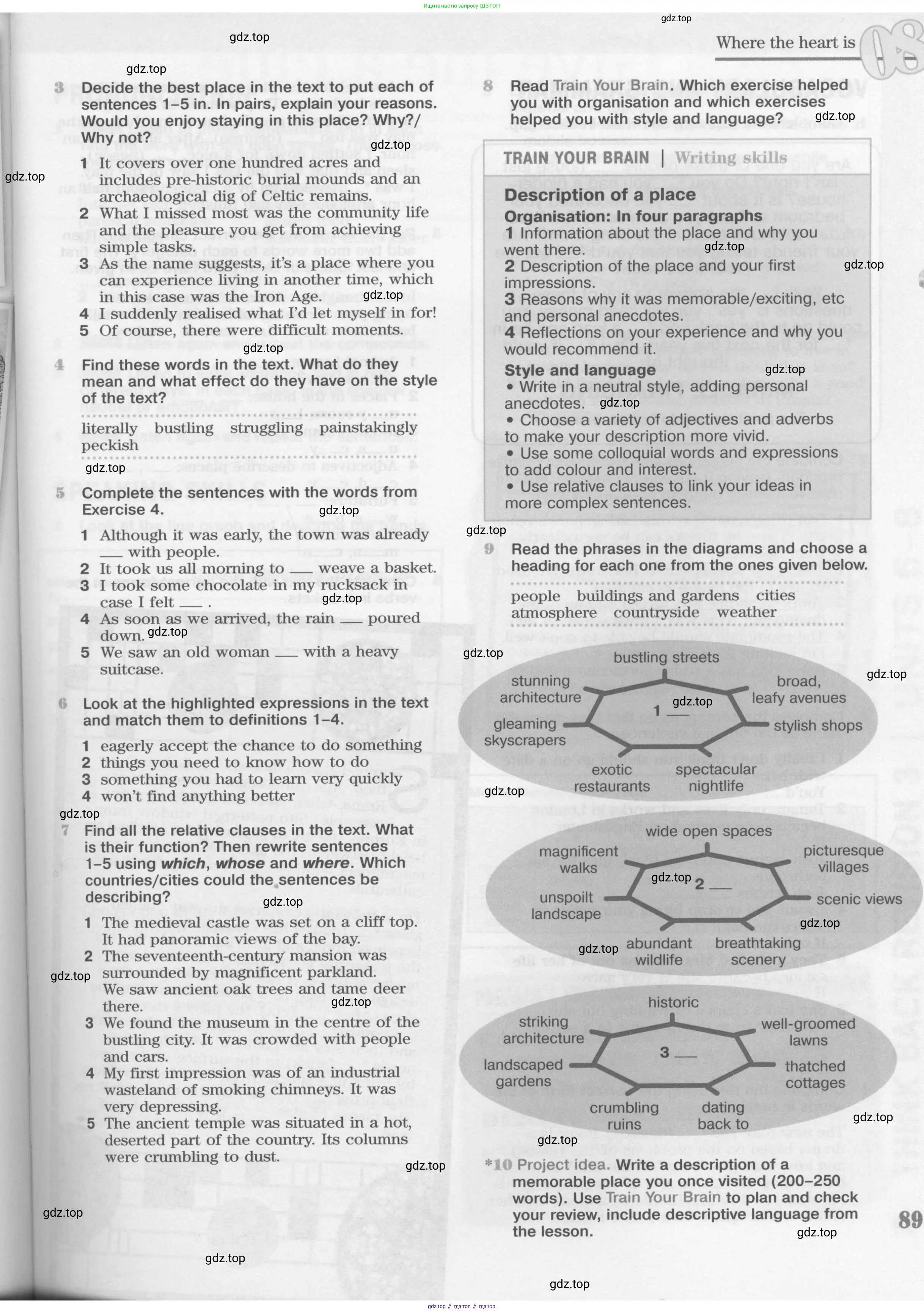 Английский язык (english), 11 класс Учебник (Student's book), авторы: Вербицкая Мария Валерьевна (Verbitskaya Maria), Каминс Карр Джейн (Comyns Carr Jane), Парсонс Дженнифер (Parsons Jennifer), Миндрул Ольга Сергеевна (Mindrul Olga), издательство Просвещение, Москва, 2015, голубого цвета, страница 89