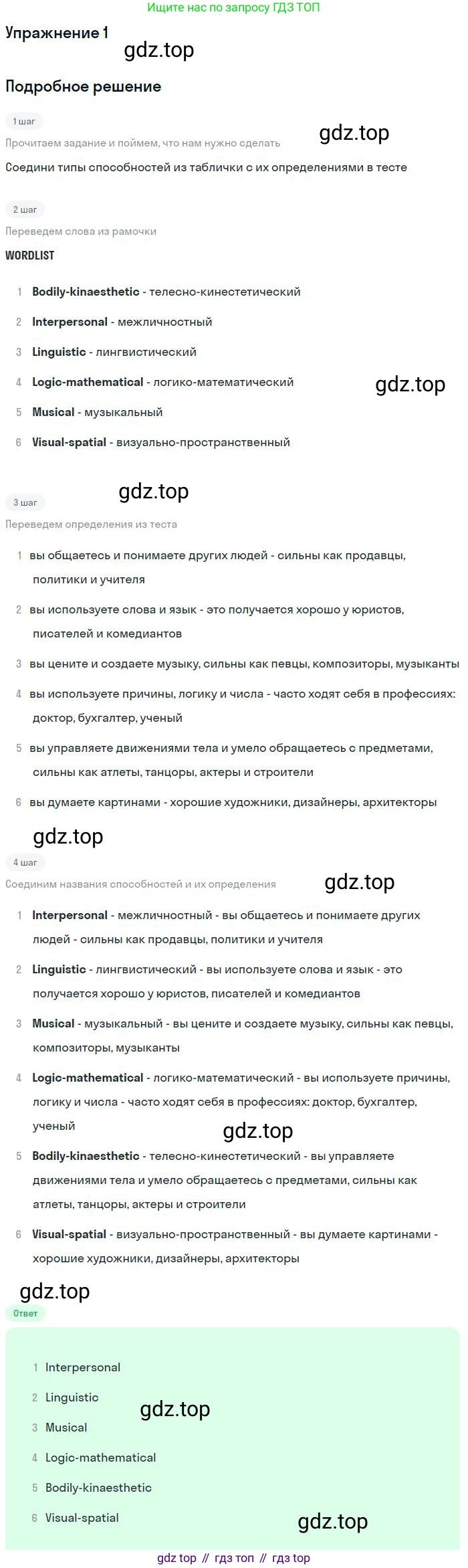 Английский язык (english), 11 класс Учебник (Student's book), авторы: Вербицкая Мария Валерьевна (Verbitskaya Maria), Каминс Карр Джейн (Comyns Carr Jane), Парсонс Дженнифер (Parsons Jennifer), Миндрул Ольга Сергеевна (Mindrul Olga), издательство Просвещение, Москва, 2015, голубого цвета, страница 21, номер 1, Решение