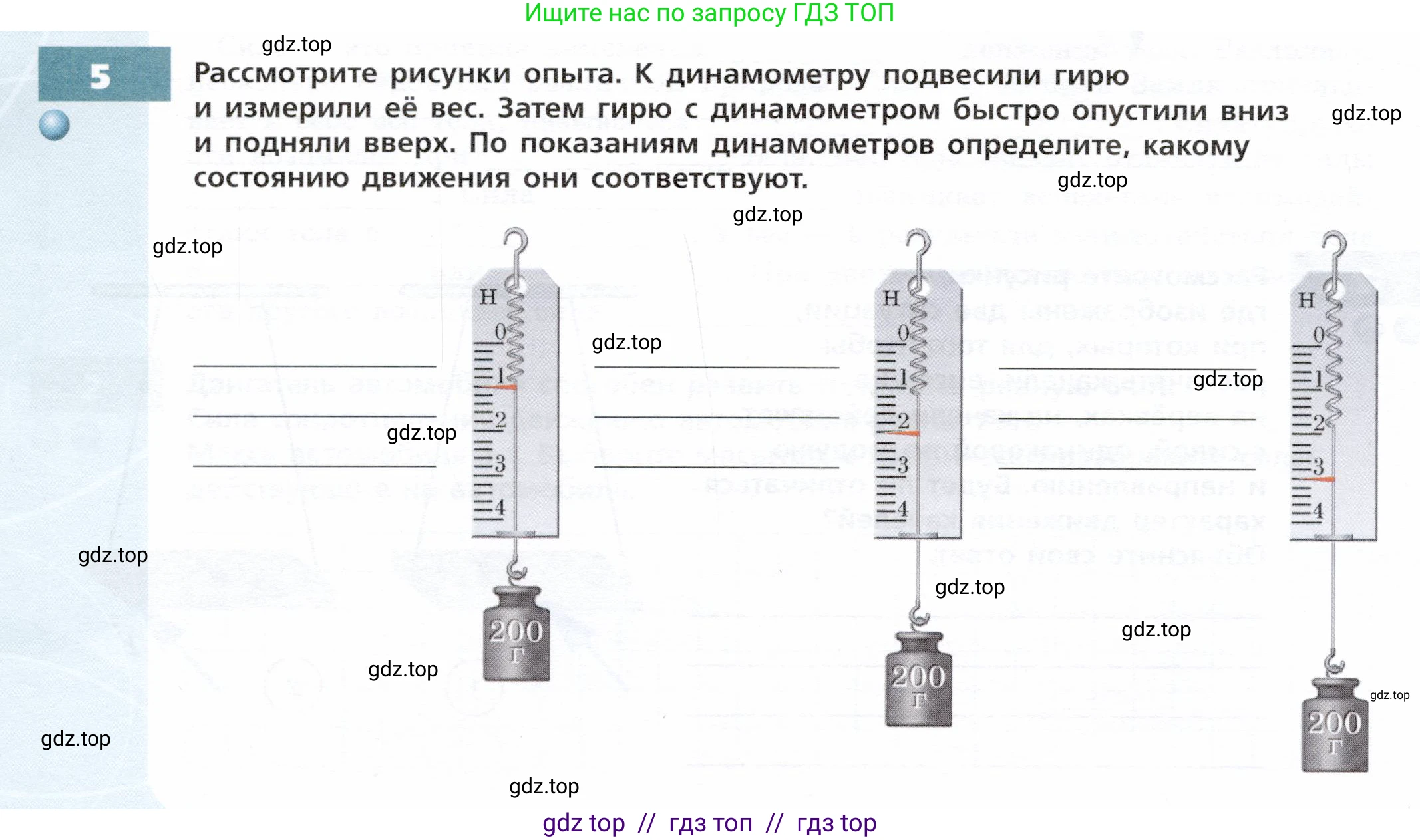 Физика, 7 класс Тетрадь-тренажёр, авторы: Артеменков Денис Александрович, Белага Виктория Владимировна, Воронцова Наталия Игоревна, Ломаченков Иван Алексеевич, Панебратцев Юрий Анатольевич, издательство Просвещение, Москва, 2024, страница 42, номер 5, Условие