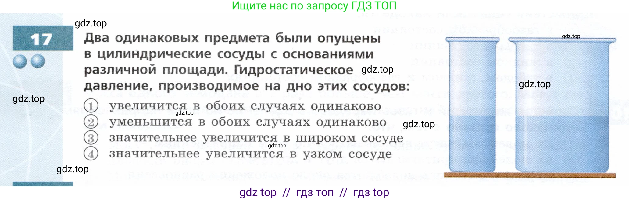 Физика, 7 класс Тетрадь-тренажёр, авторы: Артеменков Денис Александрович, Белага Виктория Владимировна, Воронцова Наталия Игоревна, Ломаченков Иван Алексеевич, Панебратцев Юрий Анатольевич, издательство Просвещение, Москва, 2024, страница 48, номер 17, Условие