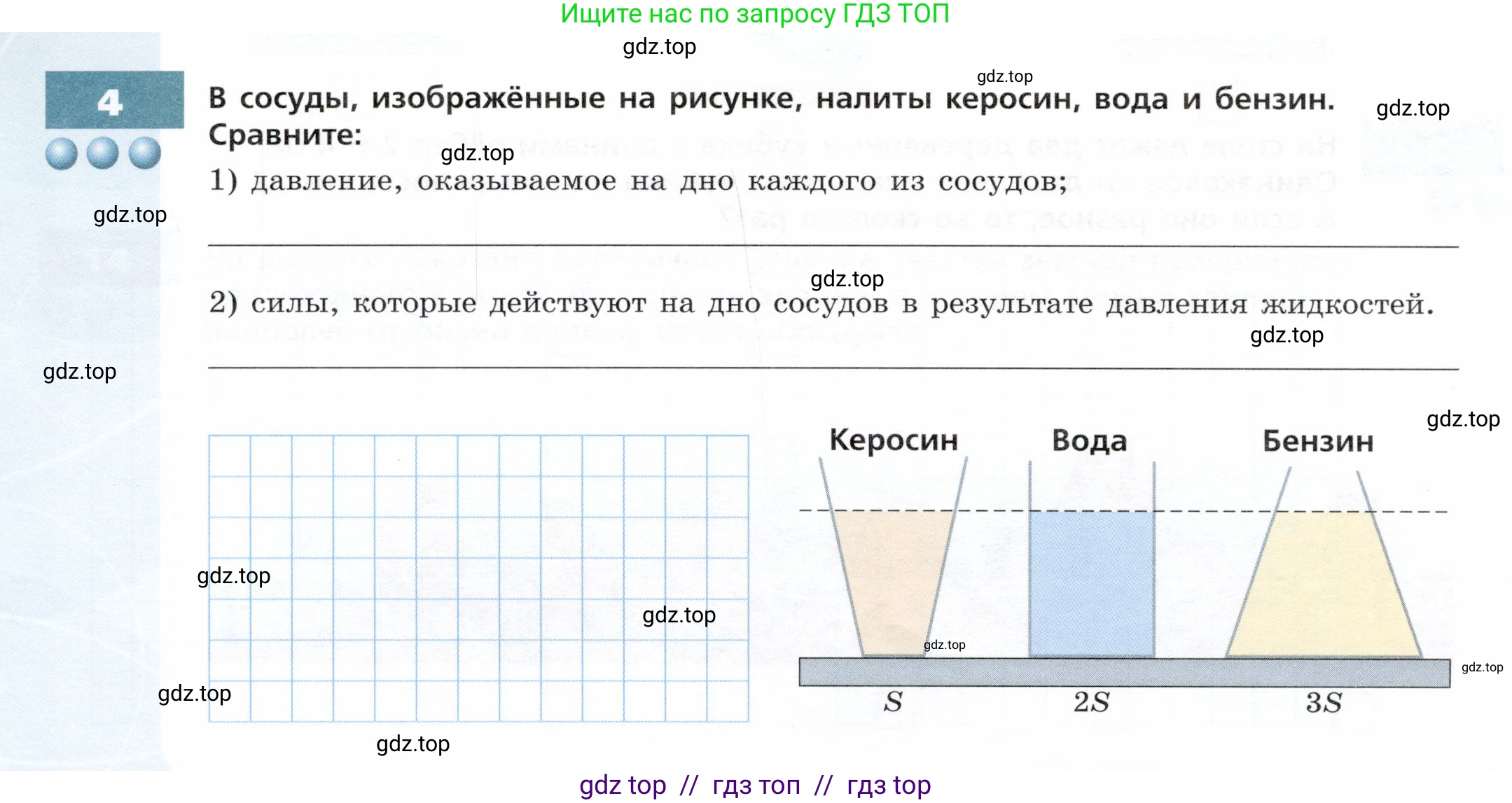 Физика, 7 класс Тетрадь-тренажёр, авторы: Артеменков Денис Александрович, Белага Виктория Владимировна, Воронцова Наталия Игоревна, Ломаченков Иван Алексеевич, Панебратцев Юрий Анатольевич, издательство Просвещение, Москва, 2024, страница 56, номер 4, Условие