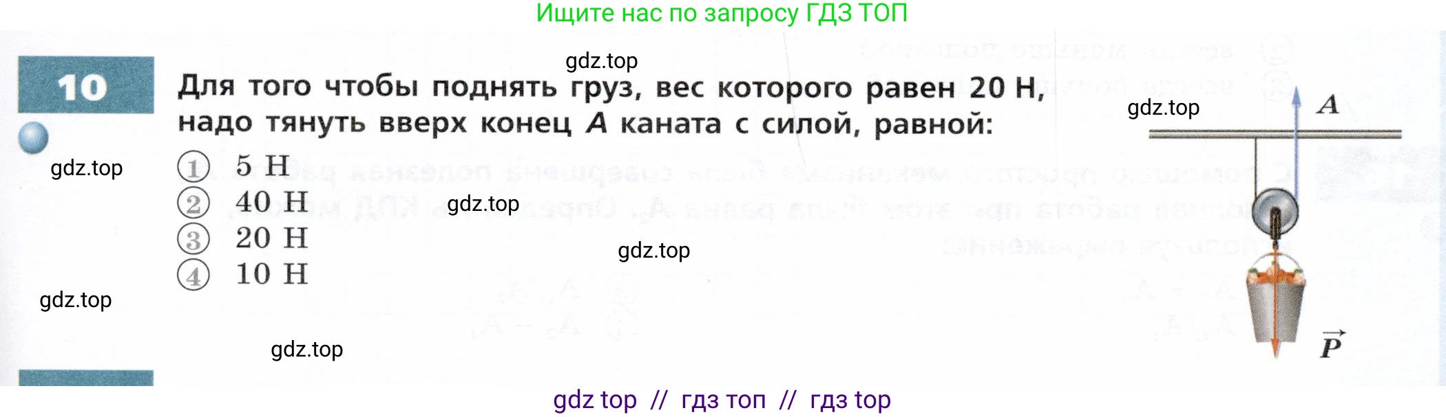 Физика, 7 класс Тетрадь-тренажёр, авторы: Артеменков Денис Александрович, Белага Виктория Владимировна, Воронцова Наталия Игоревна, Ломаченков Иван Алексеевич, Панебратцев Юрий Анатольевич, издательство Просвещение, Москва, 2024, страница 89, номер 10, Условие