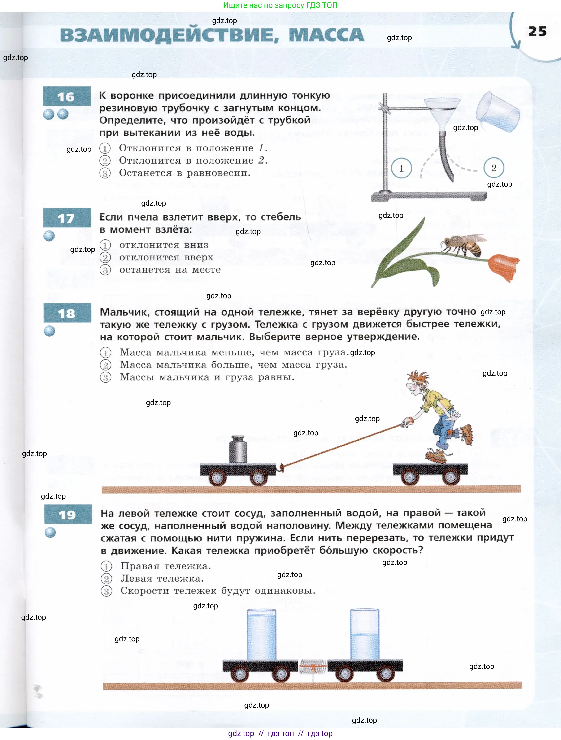 Физика, 7 класс Тетрадь-тренажёр, авторы: Артеменков Денис Александрович, Белага Виктория Владимировна, Воронцова Наталия Игоревна, Ломаченков Иван Алексеевич, Панебратцев Юрий Анатольевич, издательство Просвещение, Москва, 2024, страница 25