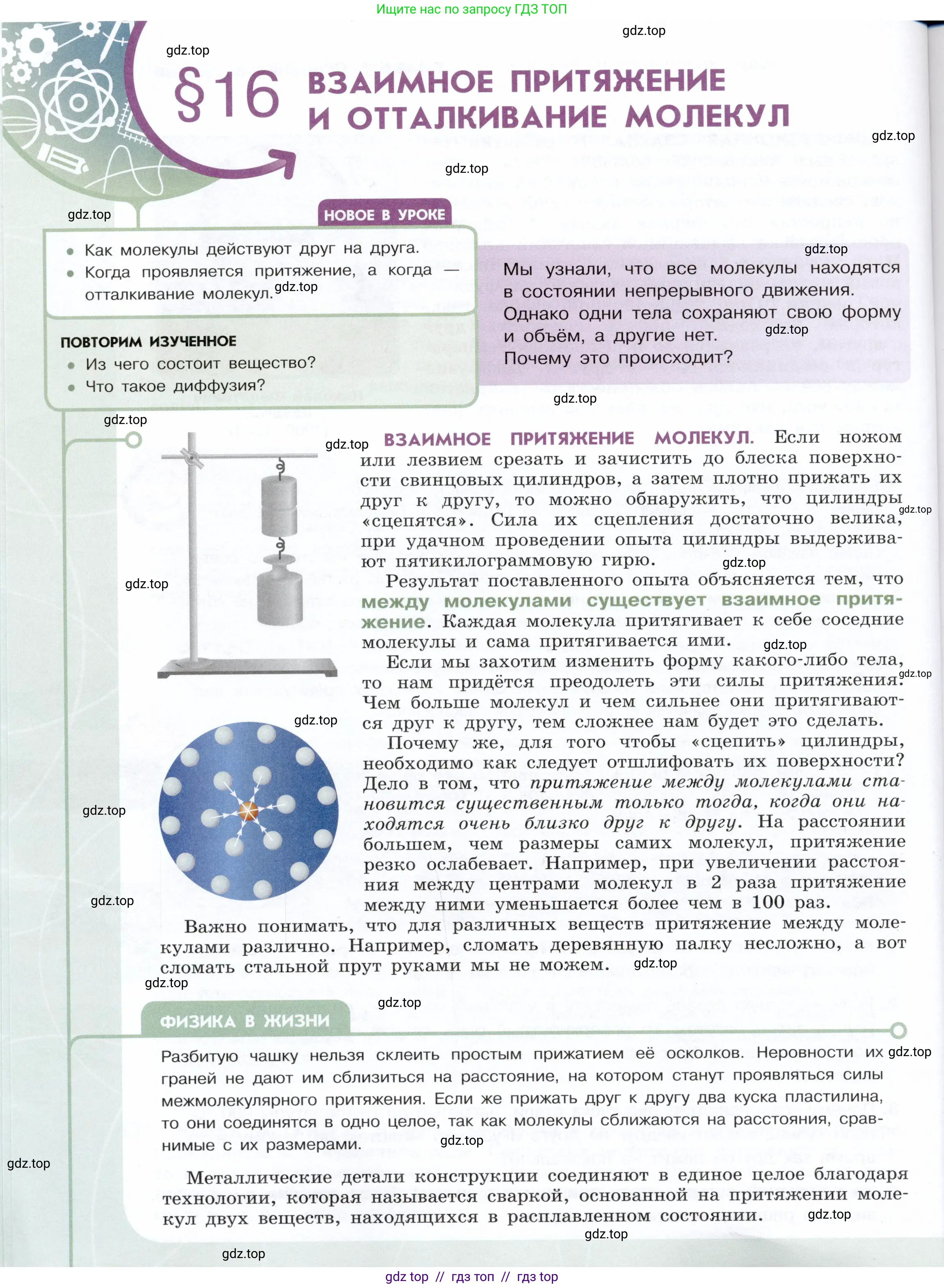 Физика, 7 класс Учебник, авторы: Белага Виктория Владимировна, Воронцова Наталия Игоревна, Ломаченков Иван Алексеевич, Панебратцев Юрий Анатольевич, издательство Просвещение, Москва, 2024, Часть 1, страница 64