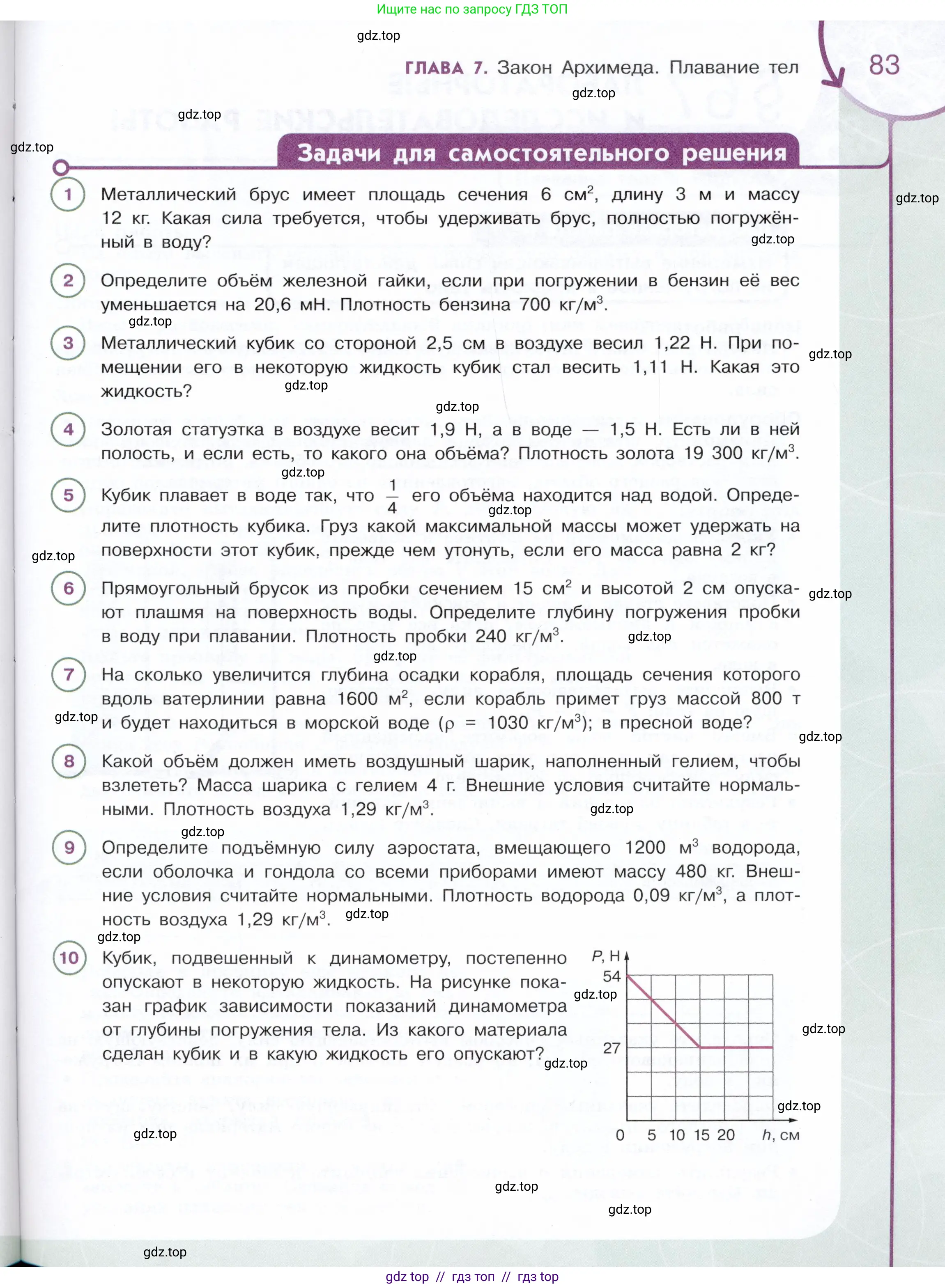 Физика, 7 класс Учебник, авторы: Белага Виктория Владимировна, Воронцова Наталия Игоревна, Ломаченков Иван Алексеевич, Панебратцев Юрий Анатольевич, издательство Просвещение, Москва, 2024, Часть 2, страница 83