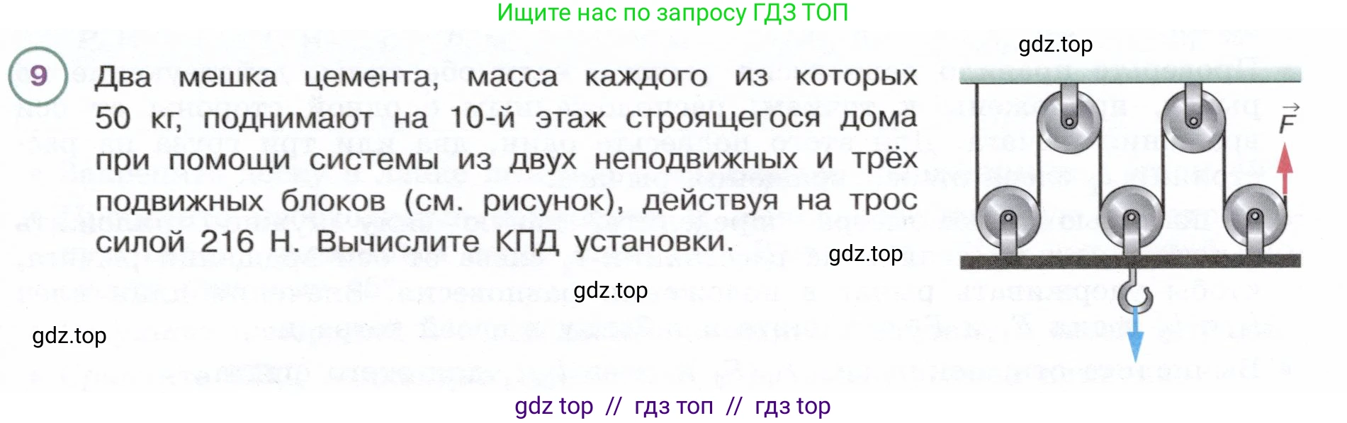 Физика, 7 класс Учебник, авторы: Белага Виктория Владимировна, Воронцова Наталия Игоревна, Ломаченков Иван Алексеевич, Панебратцев Юрий Анатольевич, издательство Просвещение, Москва, 2024, Часть 2, страница 151, номер 9, Условие