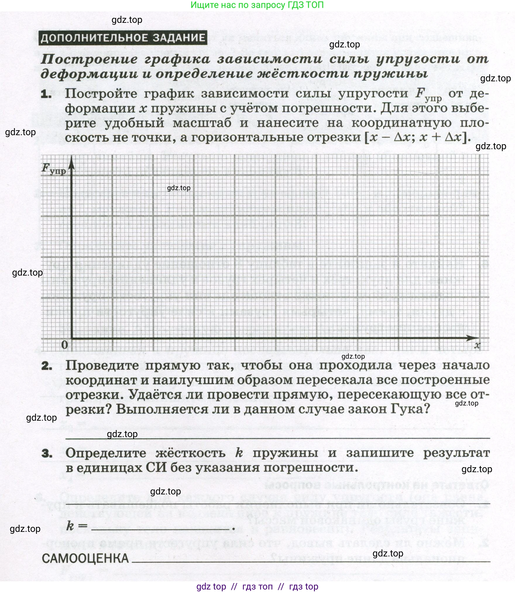 Физика, 7 класс Тетрадь для лабораторных работ, авторы: Филонович Нина Владимировна, Петрова Мария Арсеньевна, Ячук Владимир Аркадиевич, издательство Просвещение, Москва, 2024, белого цвета, страница 30, Условие