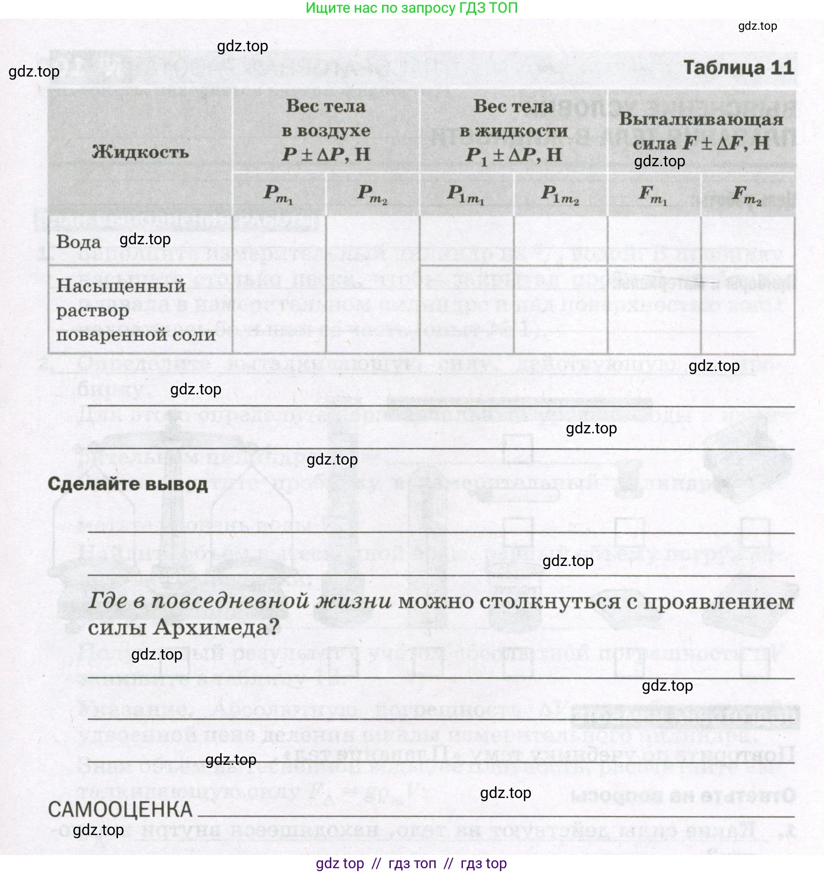 Физика, 7 класс Тетрадь для лабораторных работ, авторы: Филонович Нина Владимировна, Петрова Мария Арсеньевна, Ячук Владимир Аркадиевич, издательство Просвещение, Москва, 2024, белого цвета, страница 40, Условие (продолжение 2)
