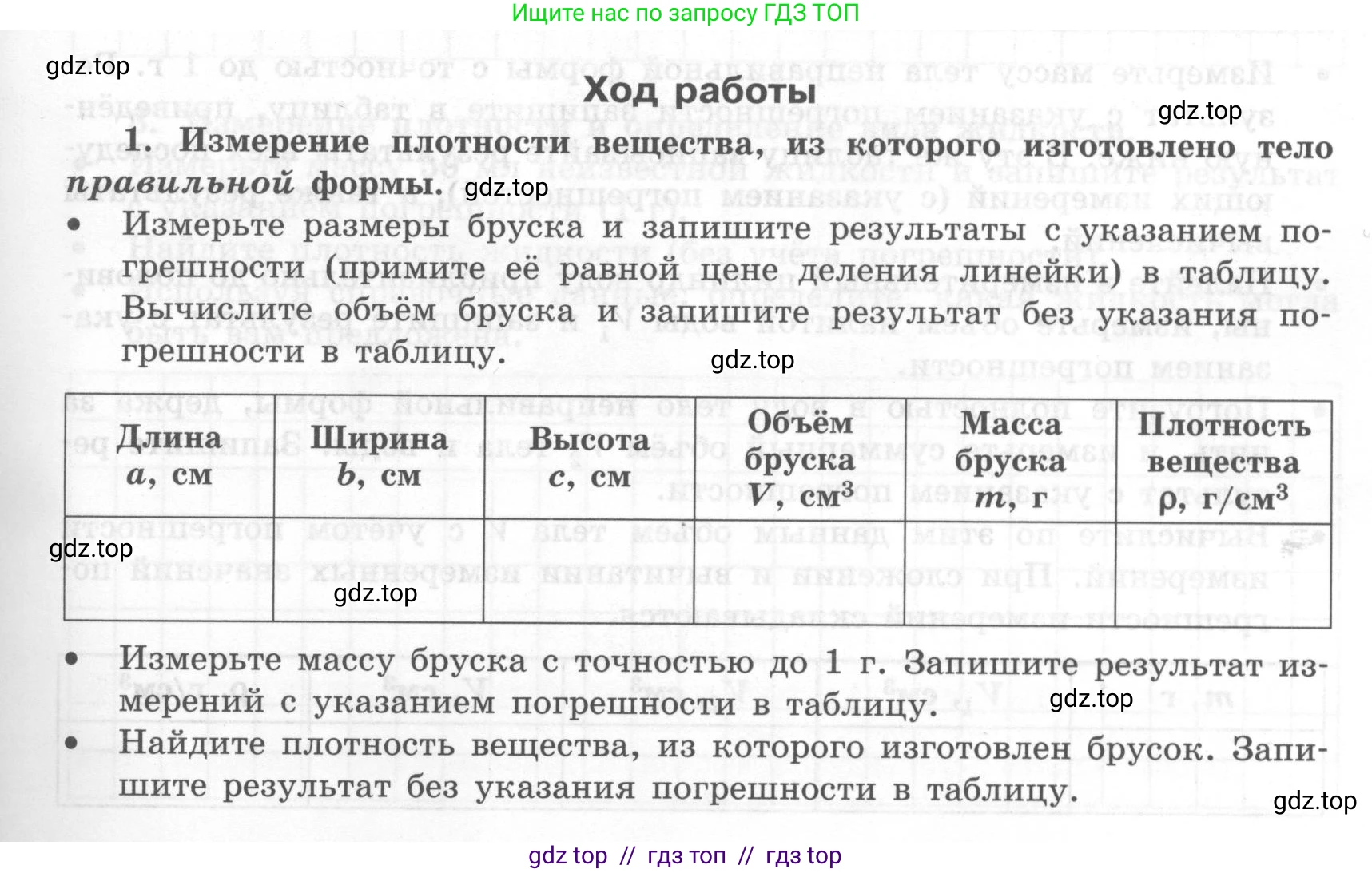 Физика, 7 класс Тетрадь для лабораторных работ, авторы: Генденштейн Лев Элевич, Булатова Альбина Александрова, Корнильев Игорь Николаевич, Кошкина Анжелика Васильевна, издательство Просвещение, Москва, 2019, бирюзового цвета, страница 45, Условие