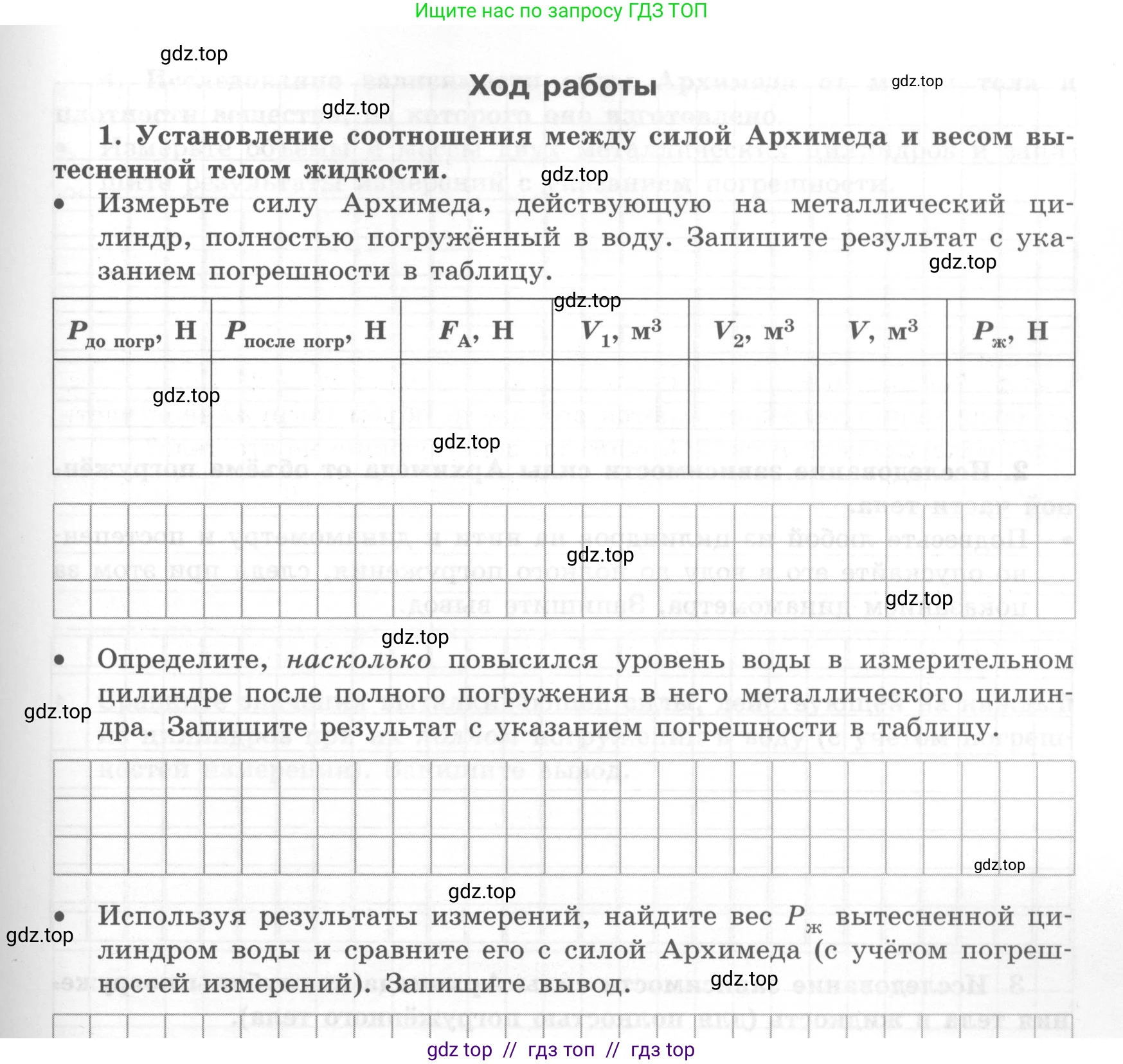Физика, 7 класс Тетрадь для лабораторных работ, авторы: Генденштейн Лев Элевич, Булатова Альбина Александрова, Корнильев Игорь Николаевич, Кошкина Анжелика Васильевна, издательство Просвещение, Москва, 2019, бирюзового цвета, страница 71, Условие