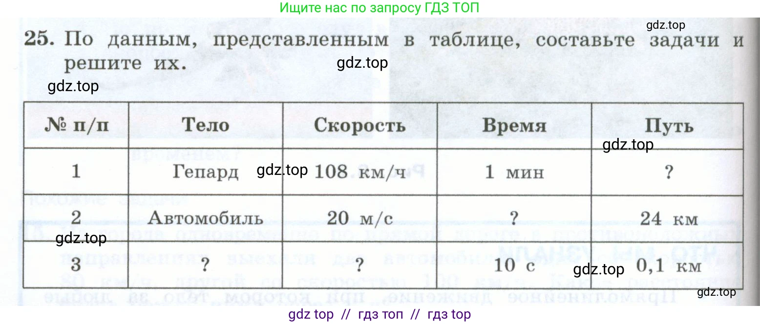 Физика, 7 класс Учебник, авторы: Генденштейн Лев Элевич, Булатова Альбина Александрова, Корнильев Игорь Николаевич, Кошкина Анжелика Васильевна, издательство Просвещение, Москва, 2019, бирюзового цвета, Часть 1, страница 68, номер 25, Условие