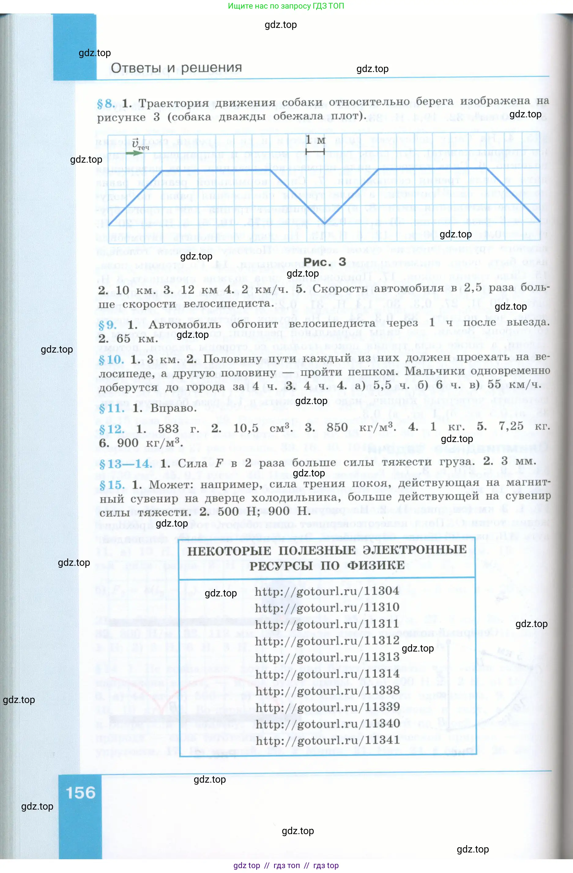 Физика, 7 класс Учебник, авторы: Генденштейн Лев Элевич, Булатова Альбина Александрова, Корнильев Игорь Николаевич, Кошкина Анжелика Васильевна, издательство Просвещение, Москва, 2019, бирюзового цвета, страница 156