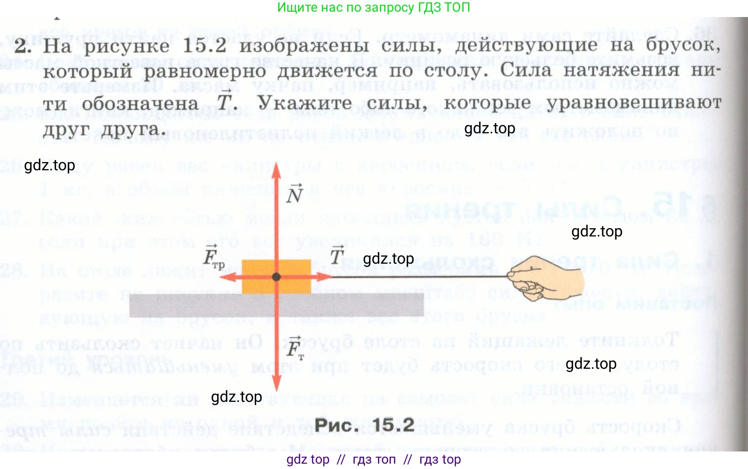 Физика, 7 класс Учебник, авторы: Генденштейн Лев Элевич, Булатова Альбина Александрова, Корнильев Игорь Николаевич, Кошкина Анжелика Васильевна, издательство Просвещение, Москва, 2019, бирюзового цвета, Часть 1, страница 116, номер 2, Условие