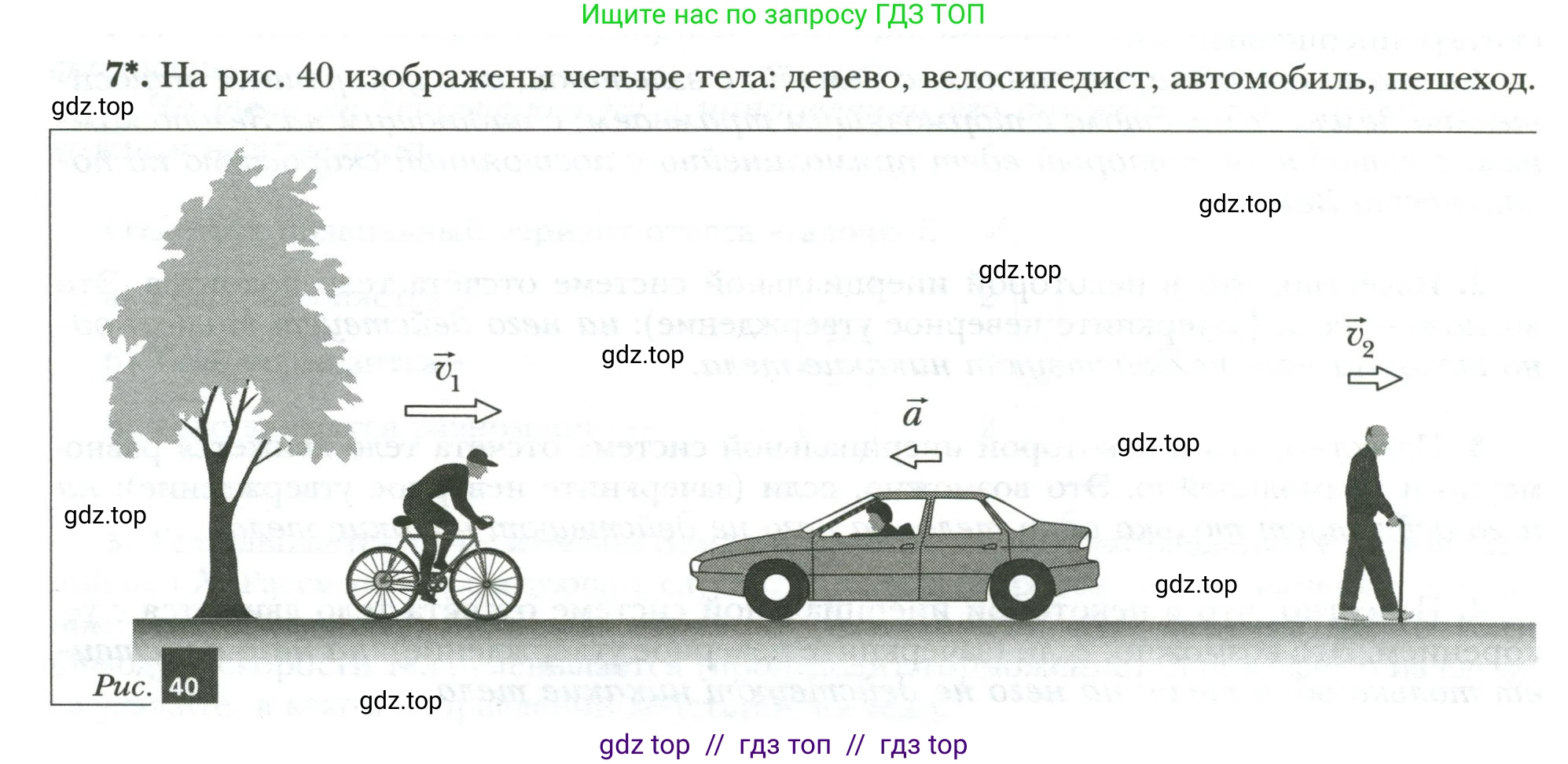 Физика, 7 класс рабочая тетрадь, авторы: Грачев Александр Васильевич, Погожев Владимир Александрович, Боков Павел Юрьевич, Вишнякова Екатерина Анатольевна, издательство Просвещение, Москва, 2008, Часть 1, страница 72, номер 7, Условие