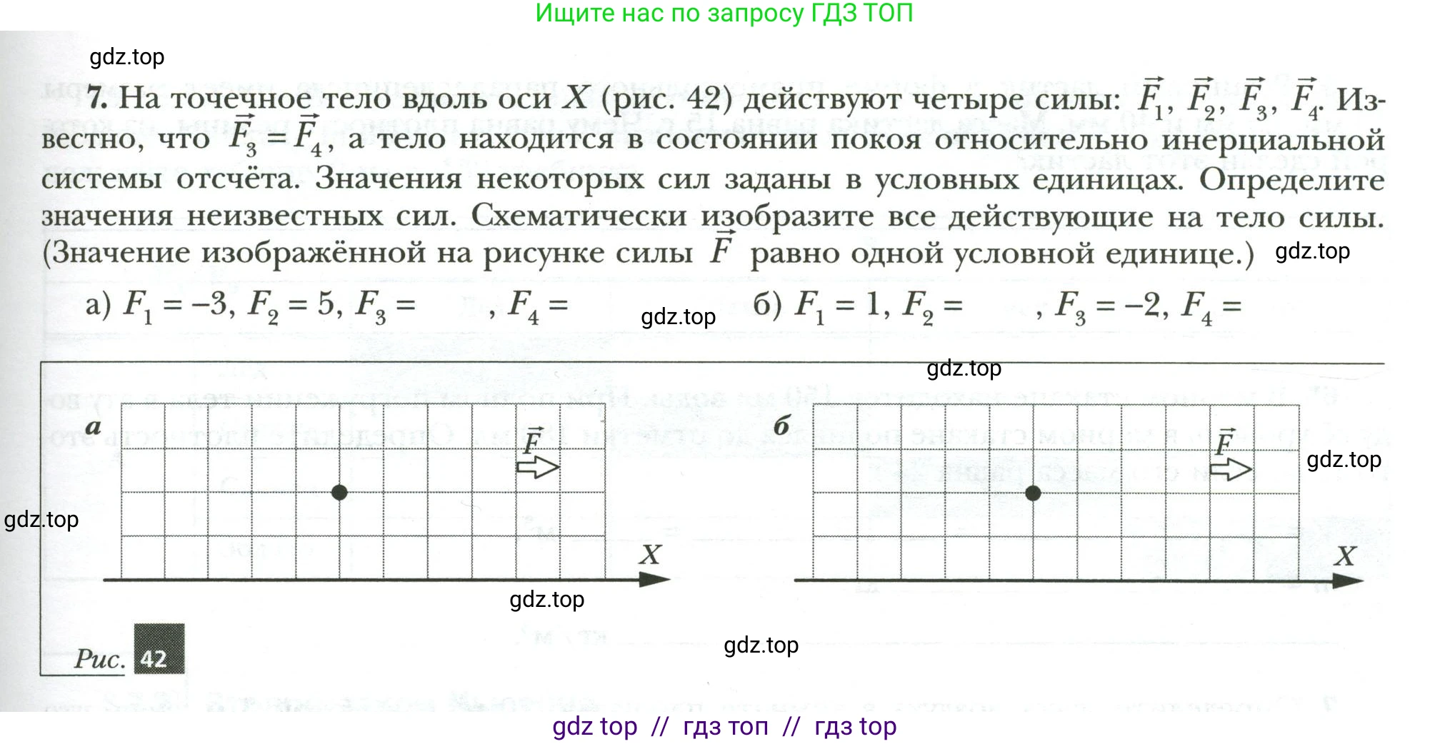 Физика, 7 класс рабочая тетрадь, авторы: Грачев Александр Васильевич, Погожев Владимир Александрович, Боков Павел Юрьевич, Вишнякова Екатерина Анатольевна, издательство Просвещение, Москва, 2008, Часть 1, страница 75, номер 7, Условие
