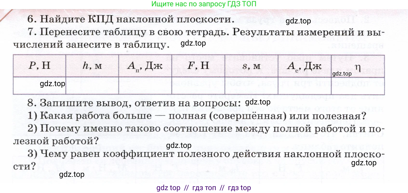 Физика, 7 класс Учебник, авторы: Громов Сергей Васильевич, Родина Надежда Александровна, Белага Виктория Владимировна, Ломаченков Иван Алексеевич, Панебратцев Юрий Анатольевич, издательство Просвещение, Москва, 2019, страница 219, номер №9, Условие (продолжение 2)