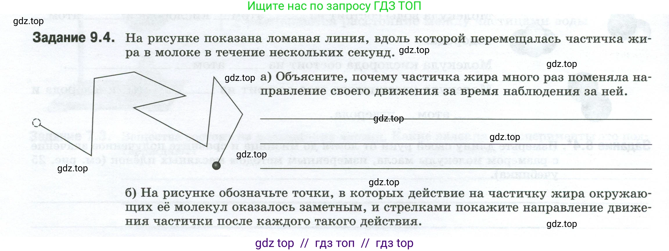 Физика, 7 класс рабочая тетрадь, авторы: Ханнанова Татьяна Андреевна, Ханнанов Наиль Кутдусович, издательство Просвещение, Москва, 2022, белого цвета, страница 14, номер 9.4, Условие