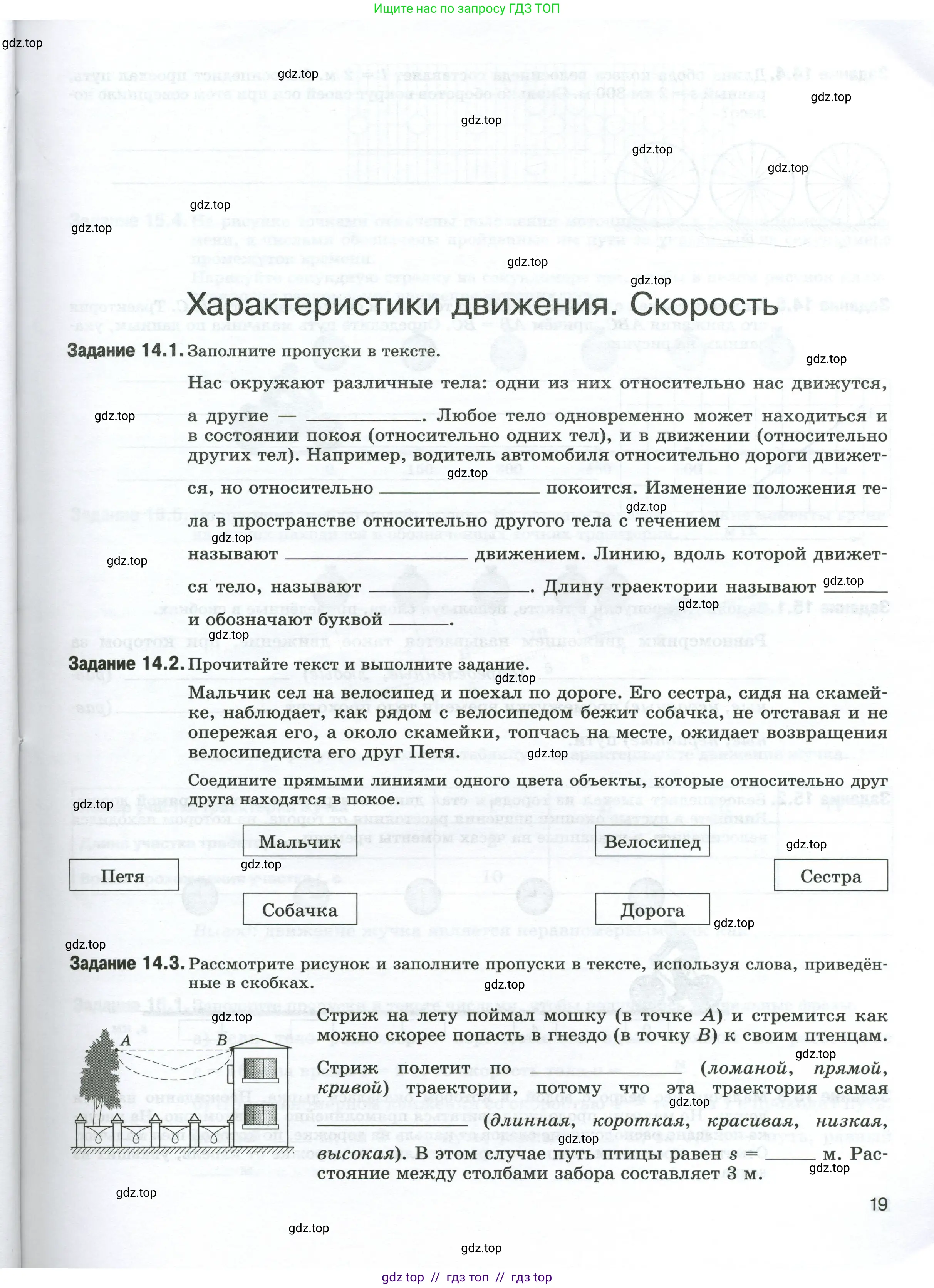 Физика, 7 класс рабочая тетрадь, авторы: Ханнанова Татьяна Андреевна, Ханнанов Наиль Кутдусович, издательство Просвещение, Москва, 2022, белого цвета, страница 19