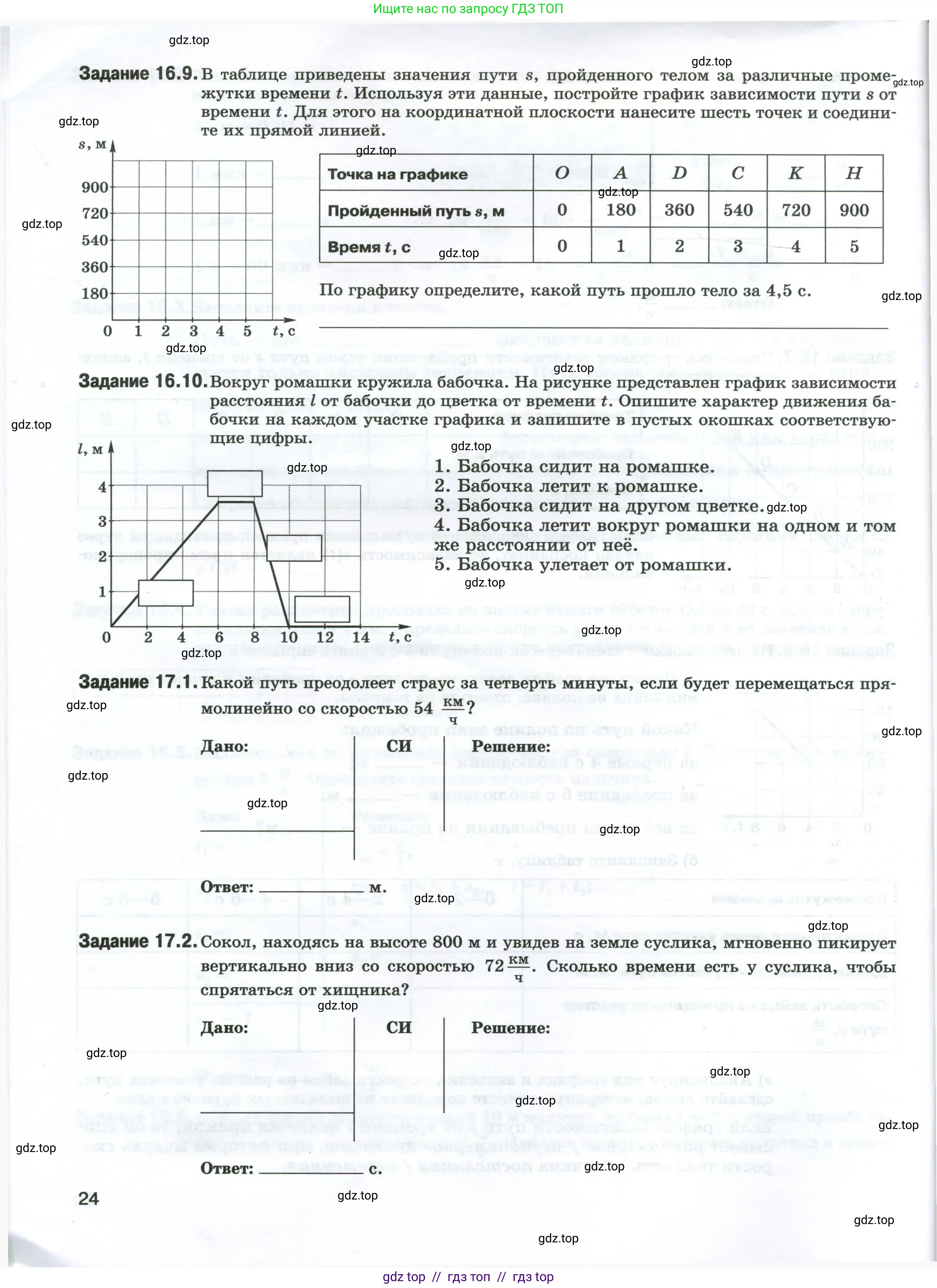 Физика, 7 класс рабочая тетрадь, авторы: Ханнанова Татьяна Андреевна, Ханнанов Наиль Кутдусович, издательство Просвещение, Москва, 2022, белого цвета, страница 24