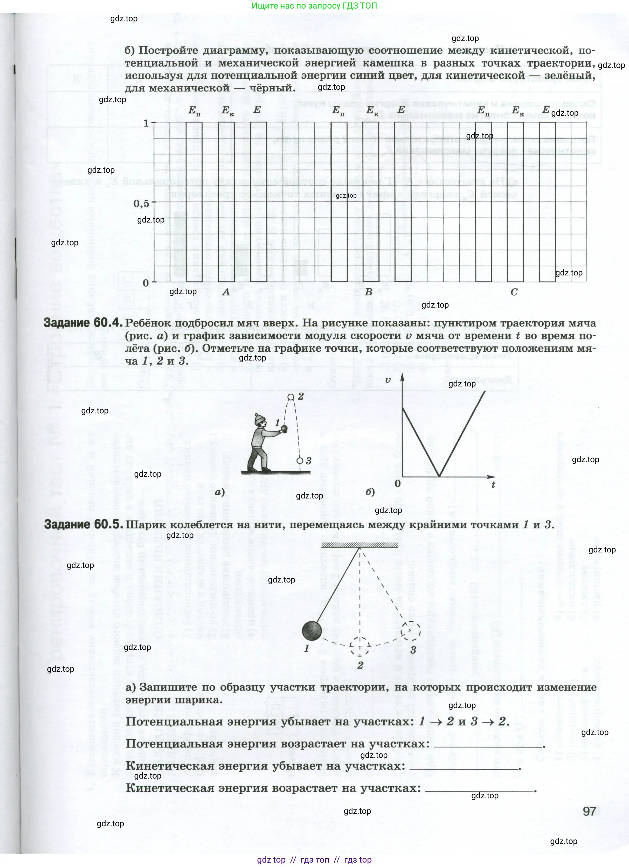 Физика, 7 класс рабочая тетрадь, авторы: Ханнанова Татьяна Андреевна, Ханнанов Наиль Кутдусович, издательство Просвещение, Москва, 2022, белого цвета, страница 97