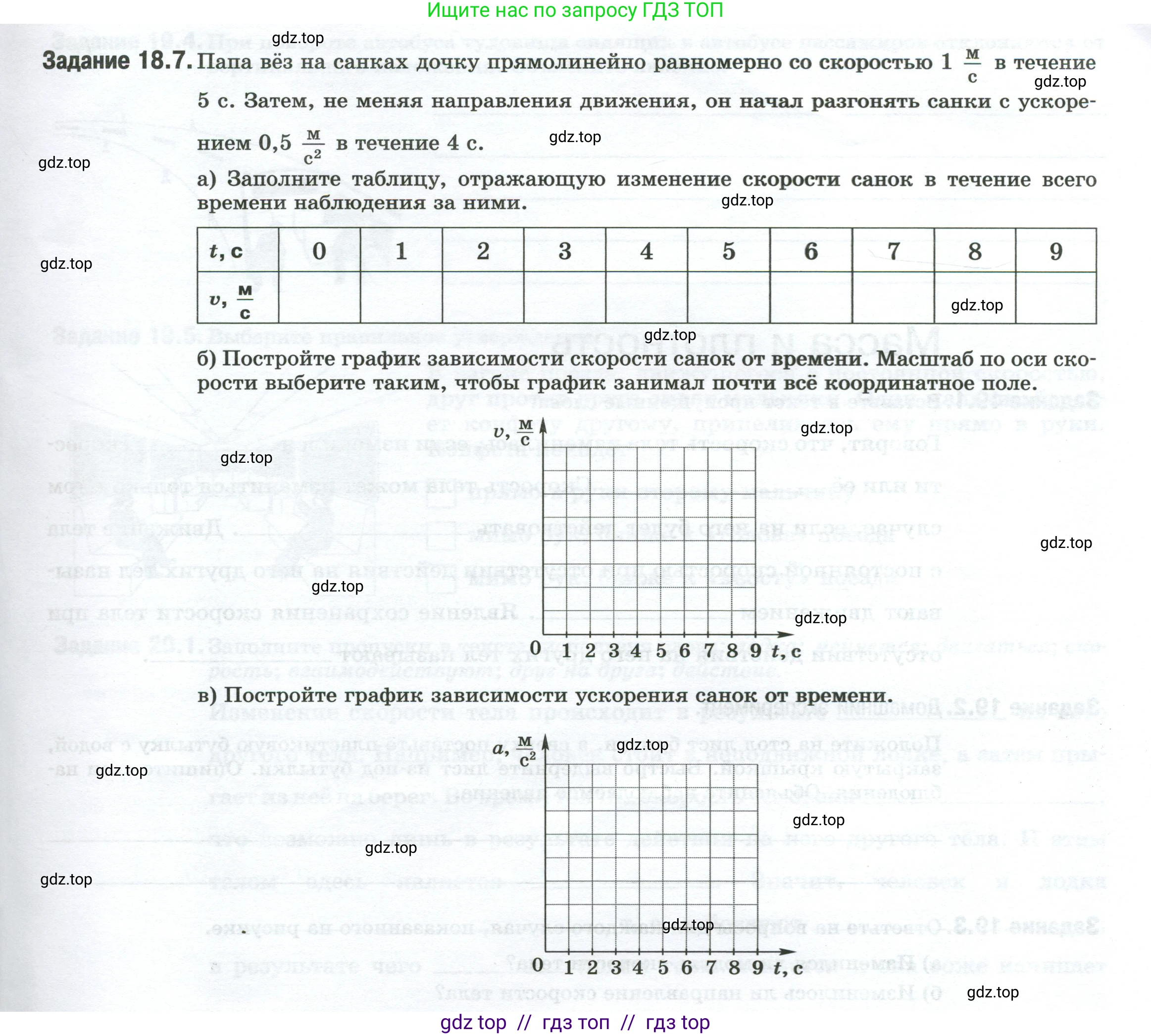 Физика, 7 класс рабочая тетрадь, авторы: Ханнанова Татьяна Андреевна, Ханнанов Наиль Кутдусович, издательство Просвещение, Москва, 2022, белого цвета, страница 29, номер 18.7, Условие