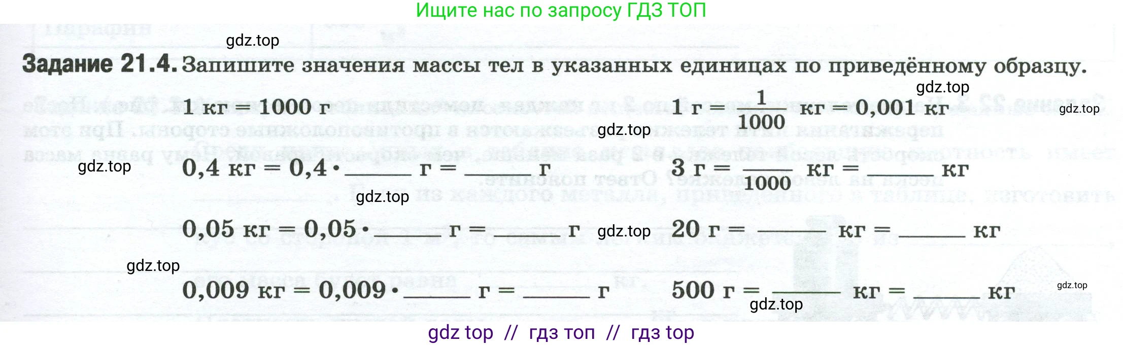Физика, 7 класс рабочая тетрадь, авторы: Ханнанова Татьяна Андреевна, Ханнанов Наиль Кутдусович, издательство Просвещение, Москва, 2022, белого цвета, страница 33, номер 21.4, Условие