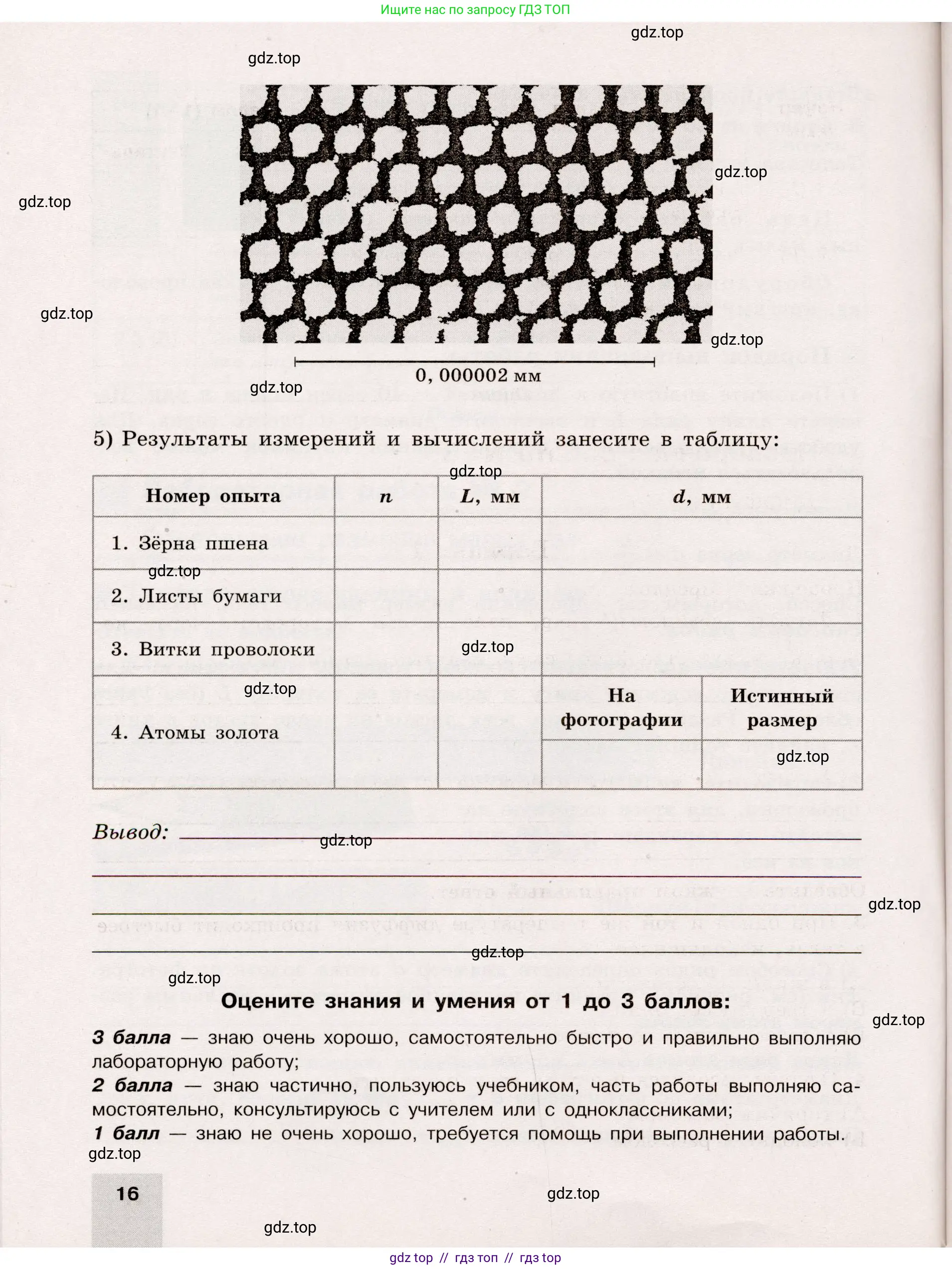 Физика, 7 класс Тренажёр, автор: Хмельницкая Алевтина Юрьевна, издательство Просвещение, Москва, 2020, серого цвета, страница 16