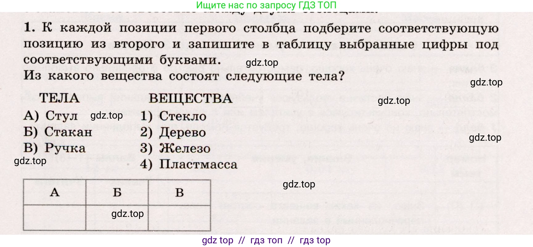 Физика, 7 класс Тренажёр, автор: Хмельницкая Алевтина Юрьевна, издательство Просвещение, Москва, 2020, серого цвета, страница 5, номер 1, Условие