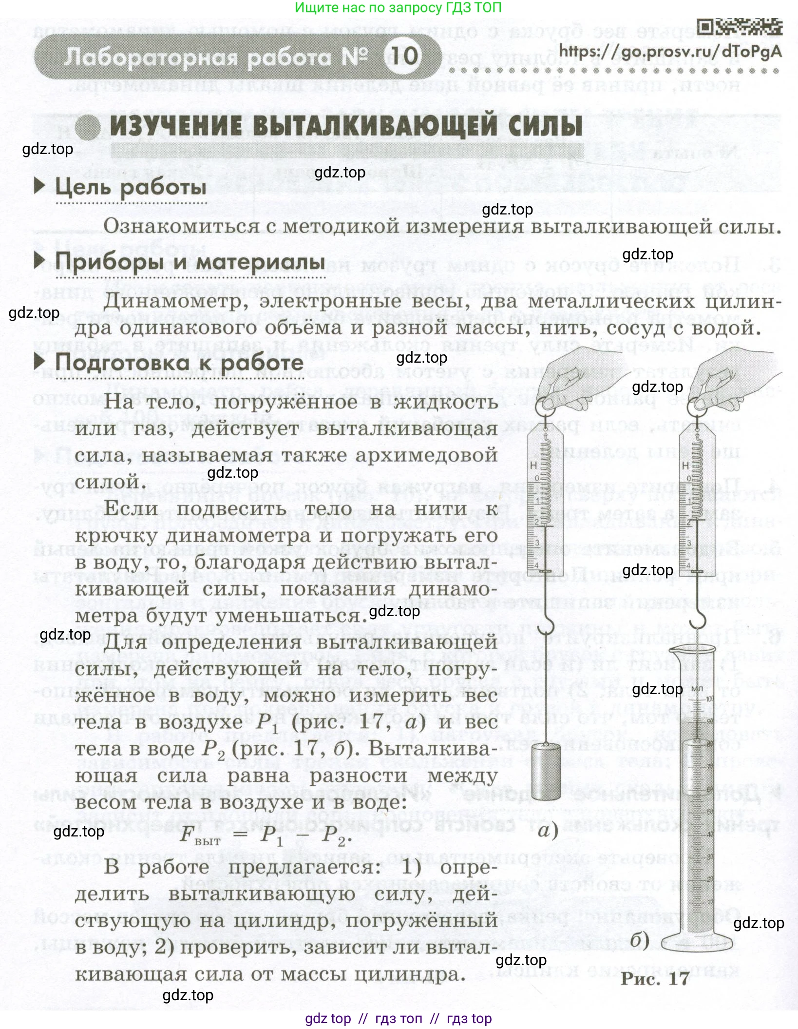 Физика, 7 класс Лабораторный практикум, авторы: Холина Светлана Александровна, Березин Виктор Вениаминович, издательство Просвещение, Москва, 2024, коричневого цвета, страница 38, Условие