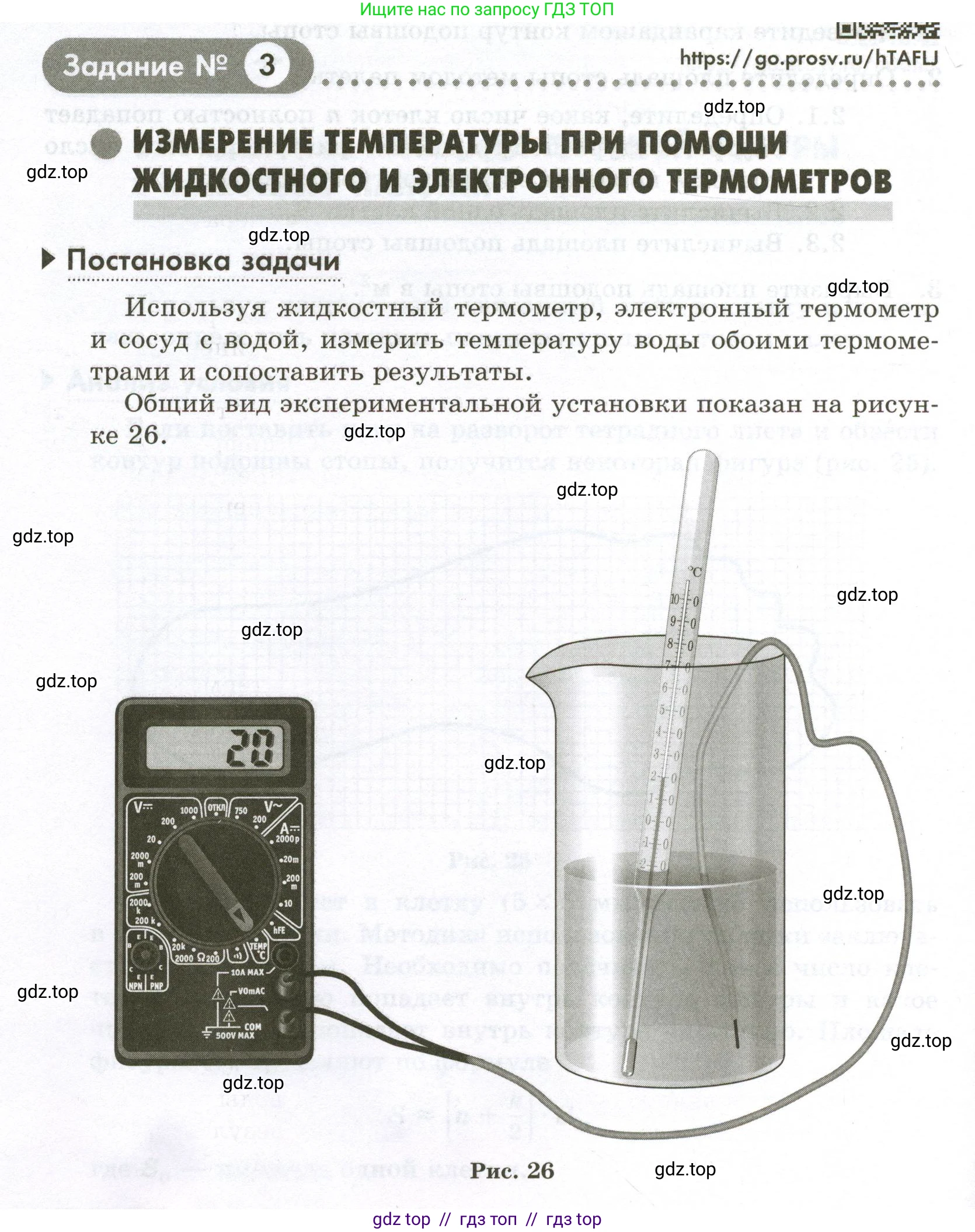 Физика, 7 класс Лабораторный практикум, авторы: Холина Светлана Александровна, Березин Виктор Вениаминович, издательство Просвещение, Москва, 2024, коричневого цвета, страница 54, номер №3, Условие