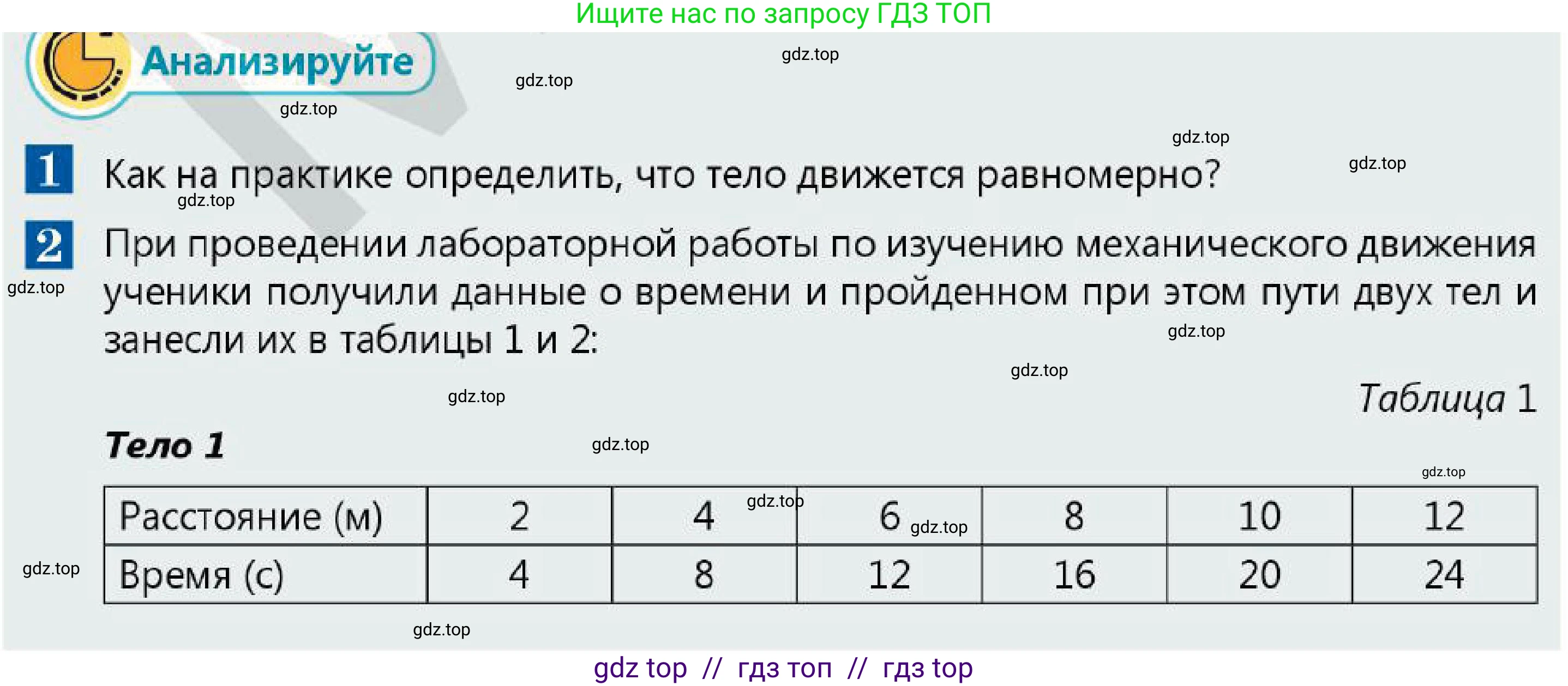 Физика, 7 класс Учебник, авторы: Кронгарт Борис Аркадьевич, Даданбеков Ельдар Ержанович, Токбергенова Уазипа Конурбаевна, издательство Мектеп, Алматы, 2017, страница 51, Условие