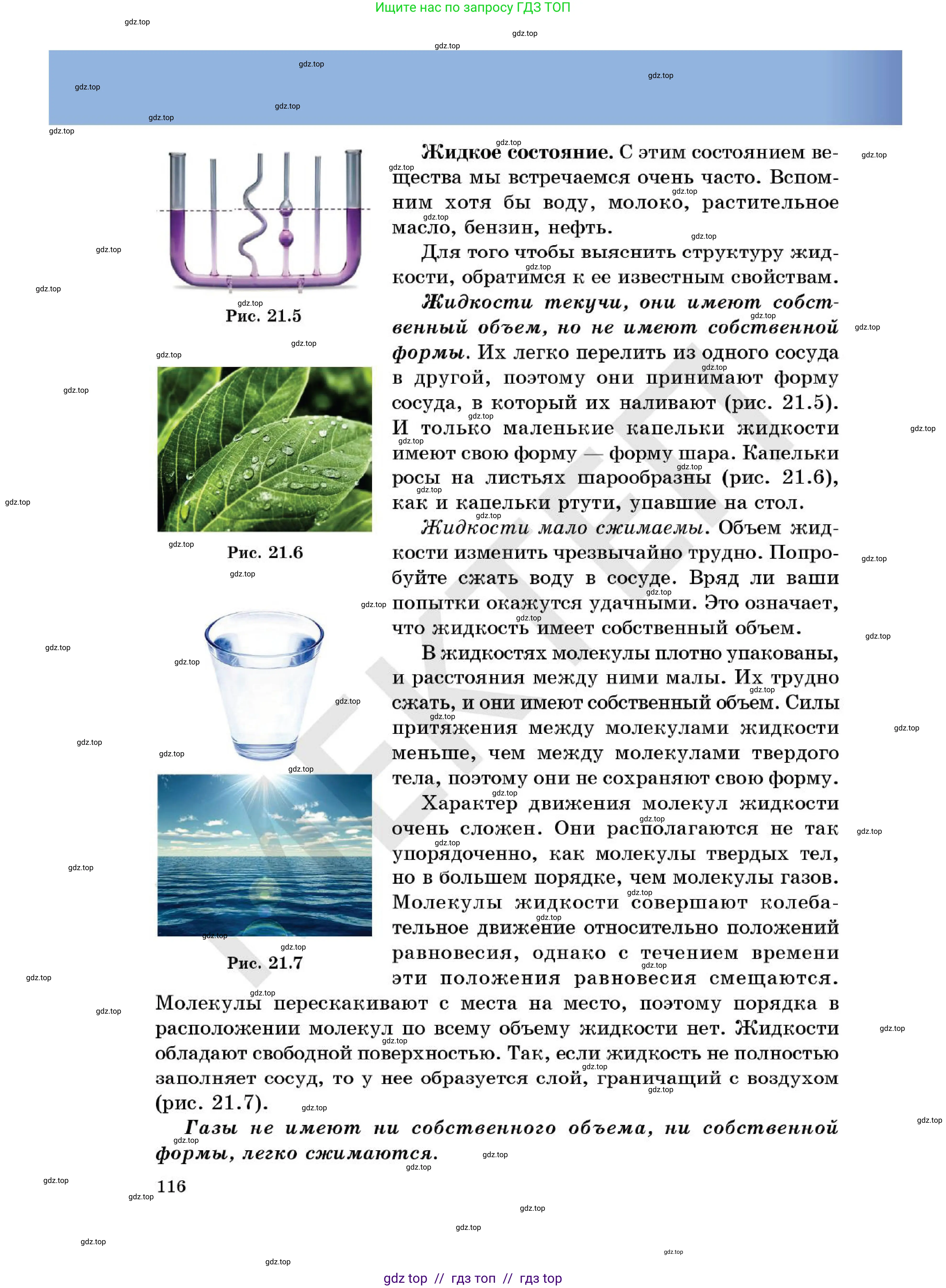 Физика, 7 класс Учебник, авторы: Кронгарт Борис Аркадьевич, Даданбеков Ельдар Ержанович, Токбергенова Уазипа Конурбаевна, издательство Мектеп, Алматы, 2017, страница 116