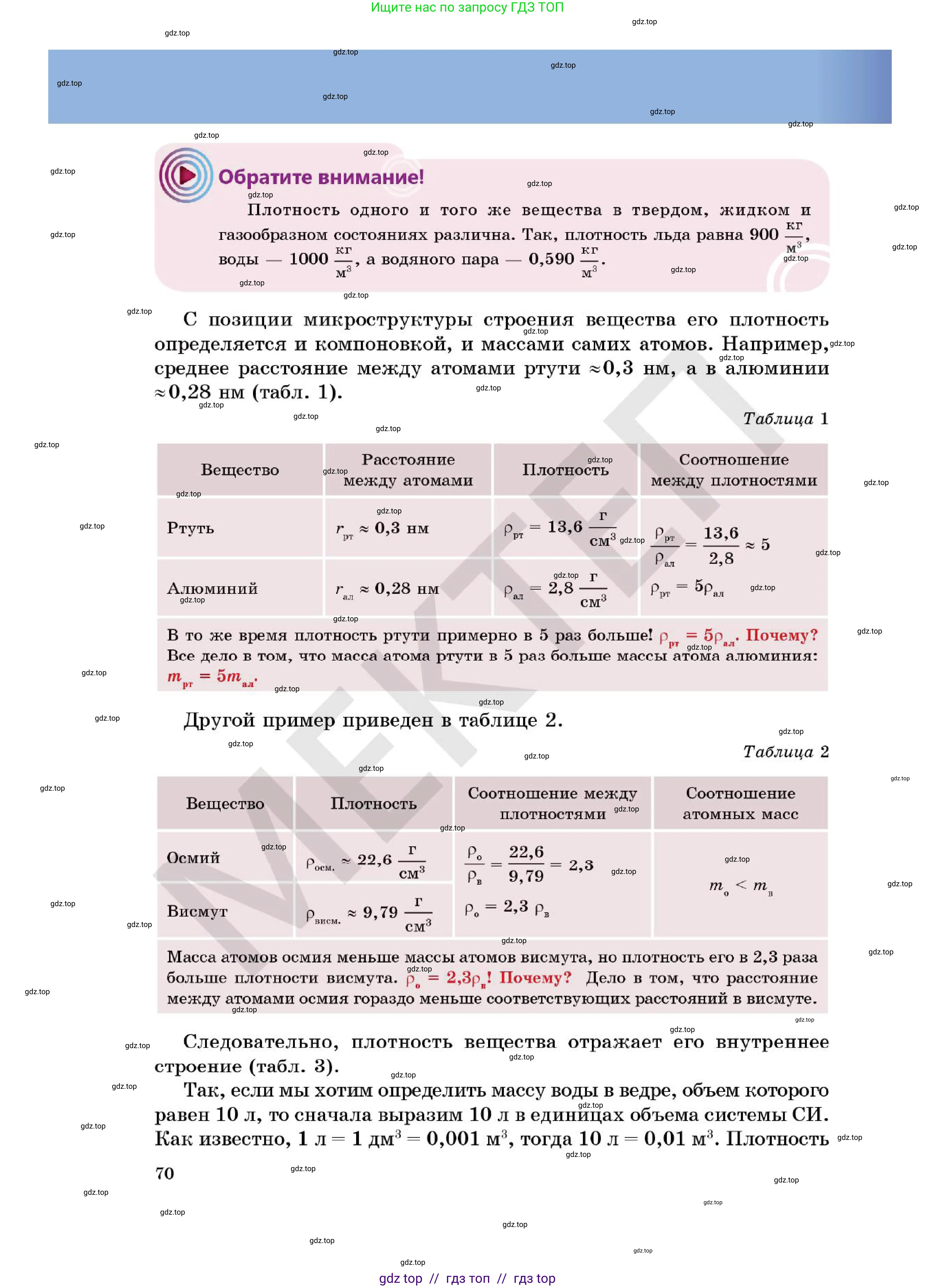 Физика, 7 класс Учебник, авторы: Кронгарт Борис Аркадьевич, Даданбеков Ельдар Ержанович, Токбергенова Уазипа Конурбаевна, издательство Мектеп, Алматы, 2017, страница 70