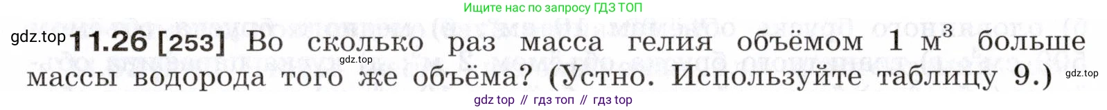 ГДЗ Физика, 7-9 класс Сборник задач, авторы: Лукашик Владимир Иванович, Иванова Елена Владимировна, издательство Просвещение, Москва, 2021, голубого цвета, страница 37, номер 11.26, Условие