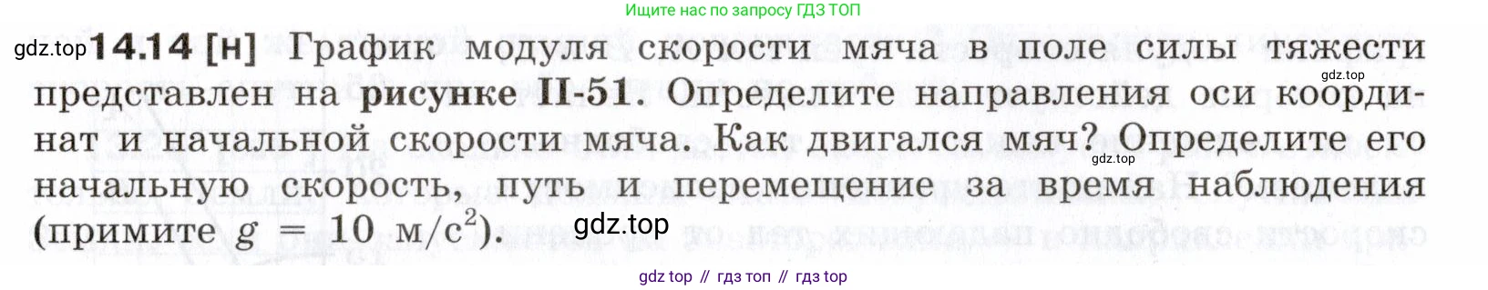 ГДЗ Физика, 7-9 класс Сборник задач, авторы: Лукашик Владимир Иванович, Иванова Елена Владимировна, издательство Просвещение, Москва, 2021, голубого цвета, страница 46, номер 14.14, Условие
