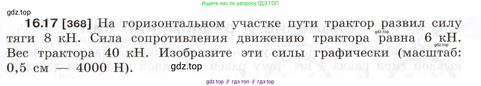 ГДЗ Физика, 7-9 класс Сборник задач, авторы: Лукашик Владимир Иванович, Иванова Елена Владимировна, издательство Просвещение, Москва, 2021, голубого цвета, страница 55, номер 16.17, Условие