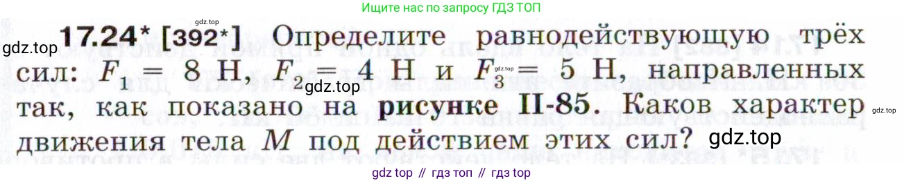 ГДЗ Физика, 7-9 класс Сборник задач, авторы: Лукашик Владимир Иванович, Иванова Елена Владимировна, издательство Просвещение, Москва, 2021, голубого цвета, страница 58, номер 17.24, Условие