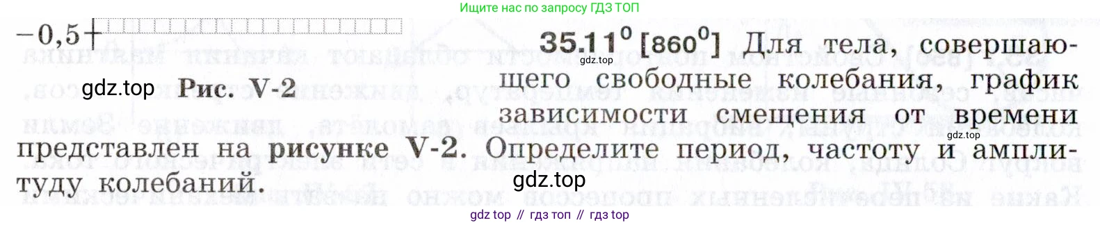 ГДЗ Физика, 7-9 класс Сборник задач, авторы: Лукашик Владимир Иванович, Иванова Елена Владимировна, издательство Просвещение, Москва, 2021, голубого цвета, страница 130, номер 35.11, Условие