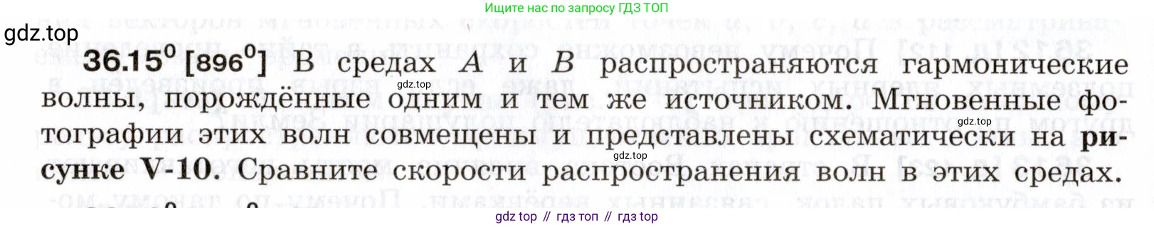 ГДЗ Физика, 7-9 класс Сборник задач, авторы: Лукашик Владимир Иванович, Иванова Елена Владимировна, издательство Просвещение, Москва, 2021, голубого цвета, страница 136, номер 36.15, Условие
