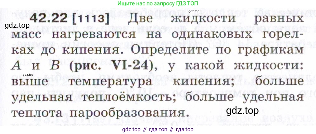 ГДЗ Физика, 7-9 класс Сборник задач, авторы: Лукашик Владимир Иванович, Иванова Елена Владимировна, издательство Просвещение, Москва, 2021, голубого цвета, страница 161, номер 42.22, Условие