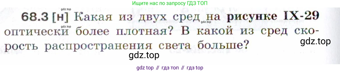ГДЗ Физика, 7-9 класс Сборник задач, авторы: Лукашик Владимир Иванович, Иванова Елена Владимировна, издательство Просвещение, Москва, 2021, голубого цвета, страница 231, номер 68.3, Условие
