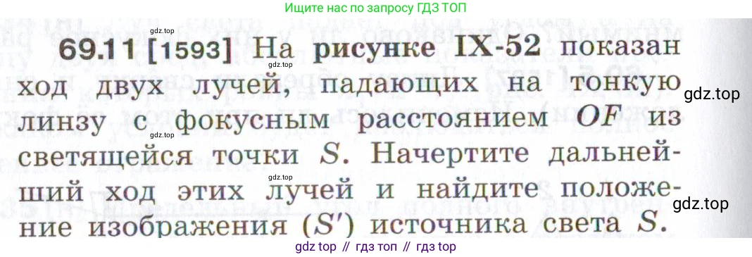 ГДЗ Физика, 7-9 класс Сборник задач, авторы: Лукашик Владимир Иванович, Иванова Елена Владимировна, издательство Просвещение, Москва, 2021, голубого цвета, страница 236, номер 69.11, Условие