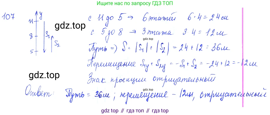 ГДЗ Физика, 7-9 класс Сборник задач, авторы: Лукашик Владимир Иванович, Иванова Елена Владимировна, издательство Просвещение, Москва, 2021, голубого цвета, страница 17, номер 6.11, Решение 3