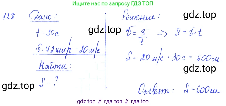 ГДЗ Физика, 7-9 класс Сборник задач, авторы: Лукашик Владимир Иванович, Иванова Елена Владимировна, издательство Просвещение, Москва, 2021, голубого цвета, страница 21, номер 7.25, Решение 3