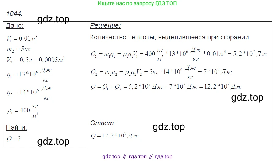 ГДЗ Физика, 7-9 класс Сборник задач, авторы: Лукашик Владимир Иванович, Иванова Елена Владимировна, издательство Просвещение, Москва, 2021, голубого цвета, страница 165, номер 44.13, Решение 3