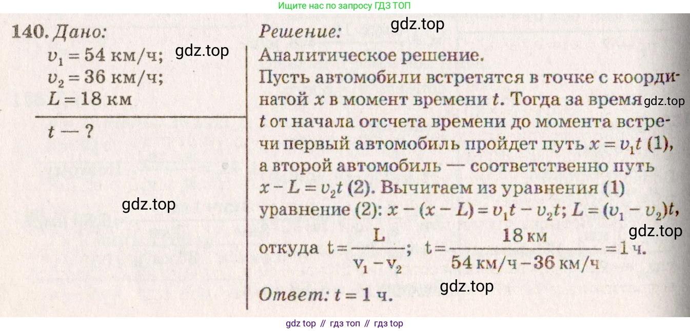 ГДЗ Физика, 7-9 класс Сборник задач, авторы: Лукашик Владимир Иванович, Иванова Елена Владимировна, издательство Просвещение, Москва, 2021, голубого цвета, страница 22, номер 7.34, Решение 5