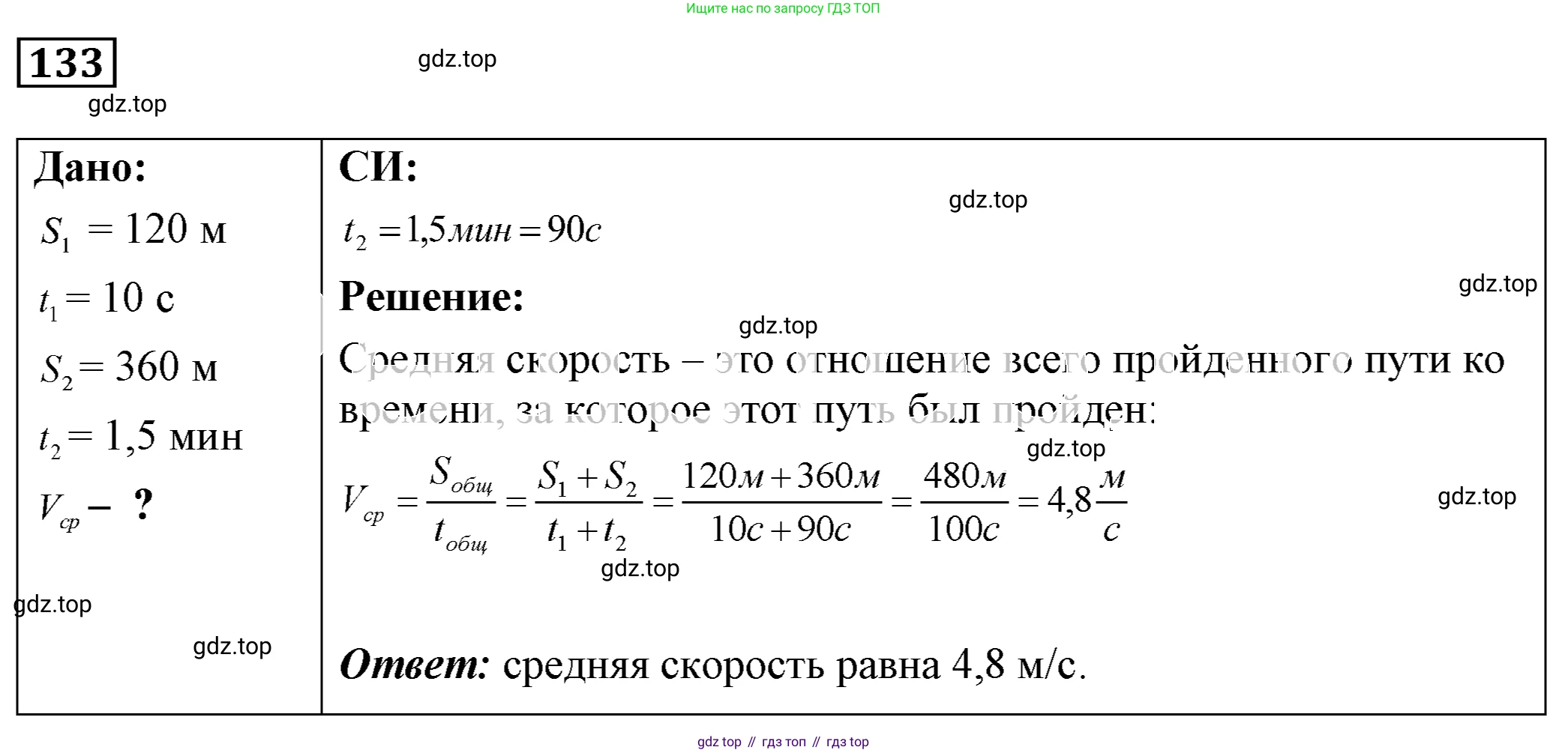 ГДЗ Физика, 7-9 класс Сборник задач, авторы: Лукашик Владимир Иванович, Иванова Елена Владимировна, издательство Просвещение, Москва, 2021, голубого цвета, страница 20, номер 7.19, Решение 4